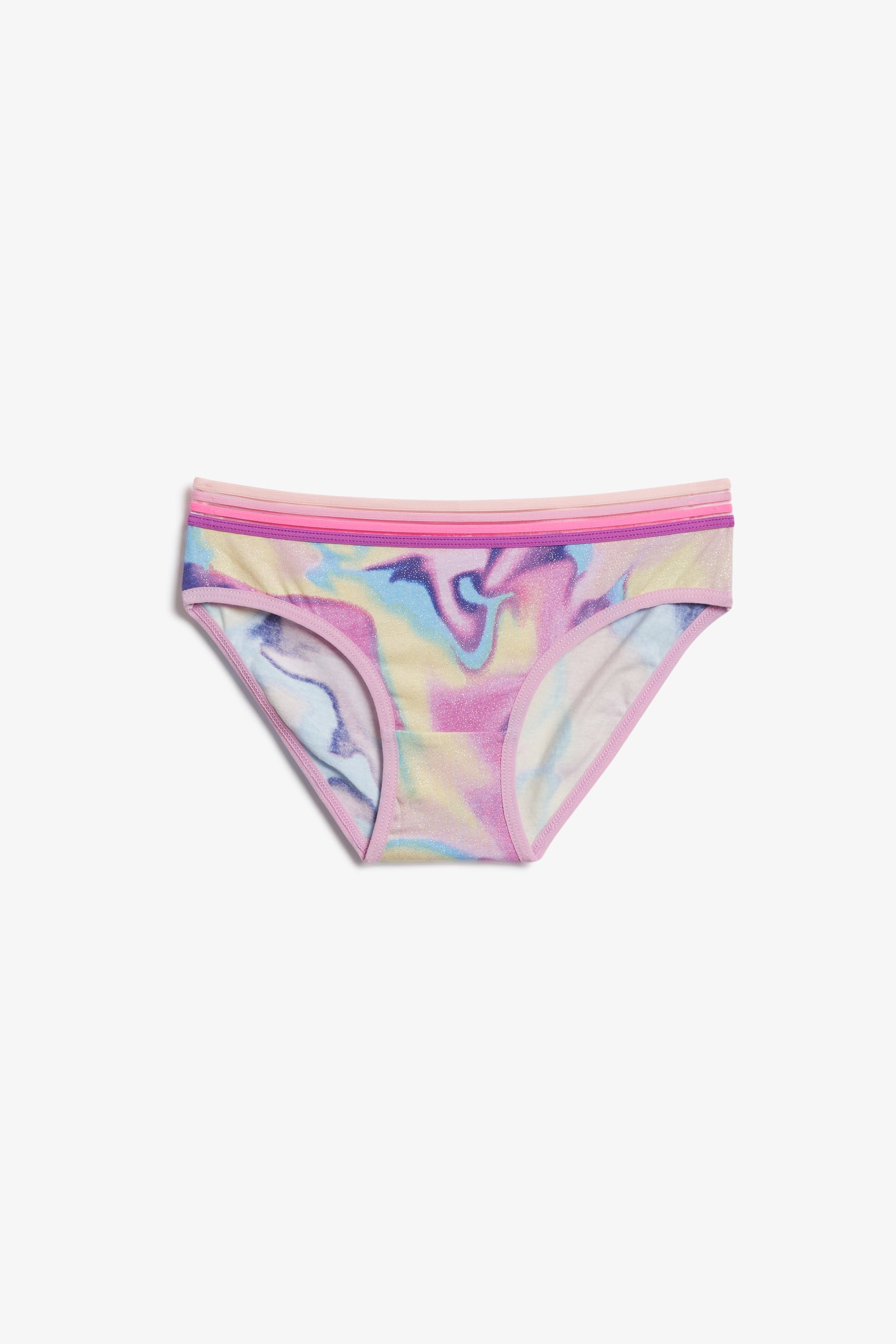 Culotte bikini arc-en-ciel, 3/15$ - Ado fille && JAUNE PALE