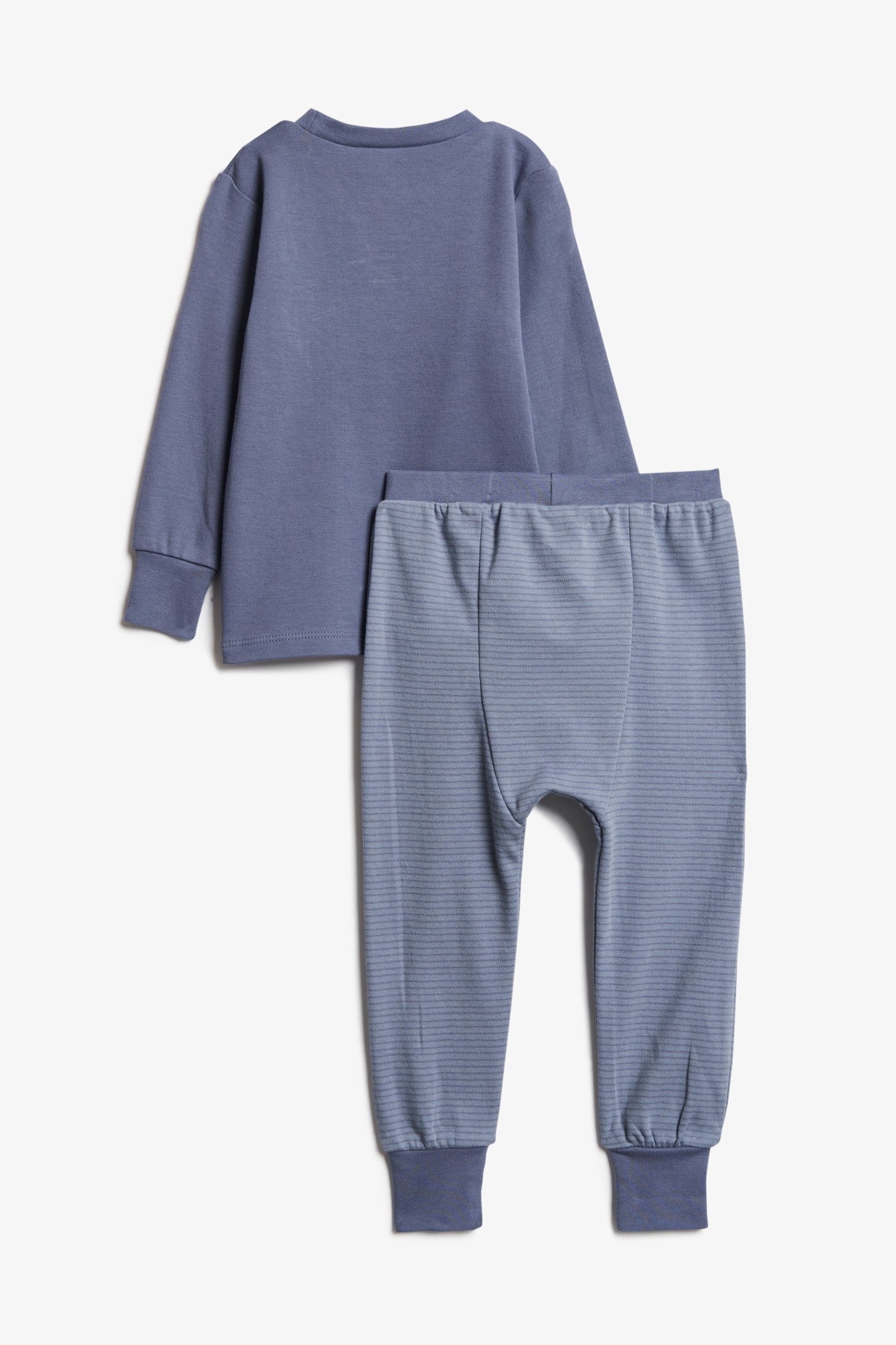 Pyjama 2-pièces imprimé, coton bio, 2T-3T - Bébé && BLEU