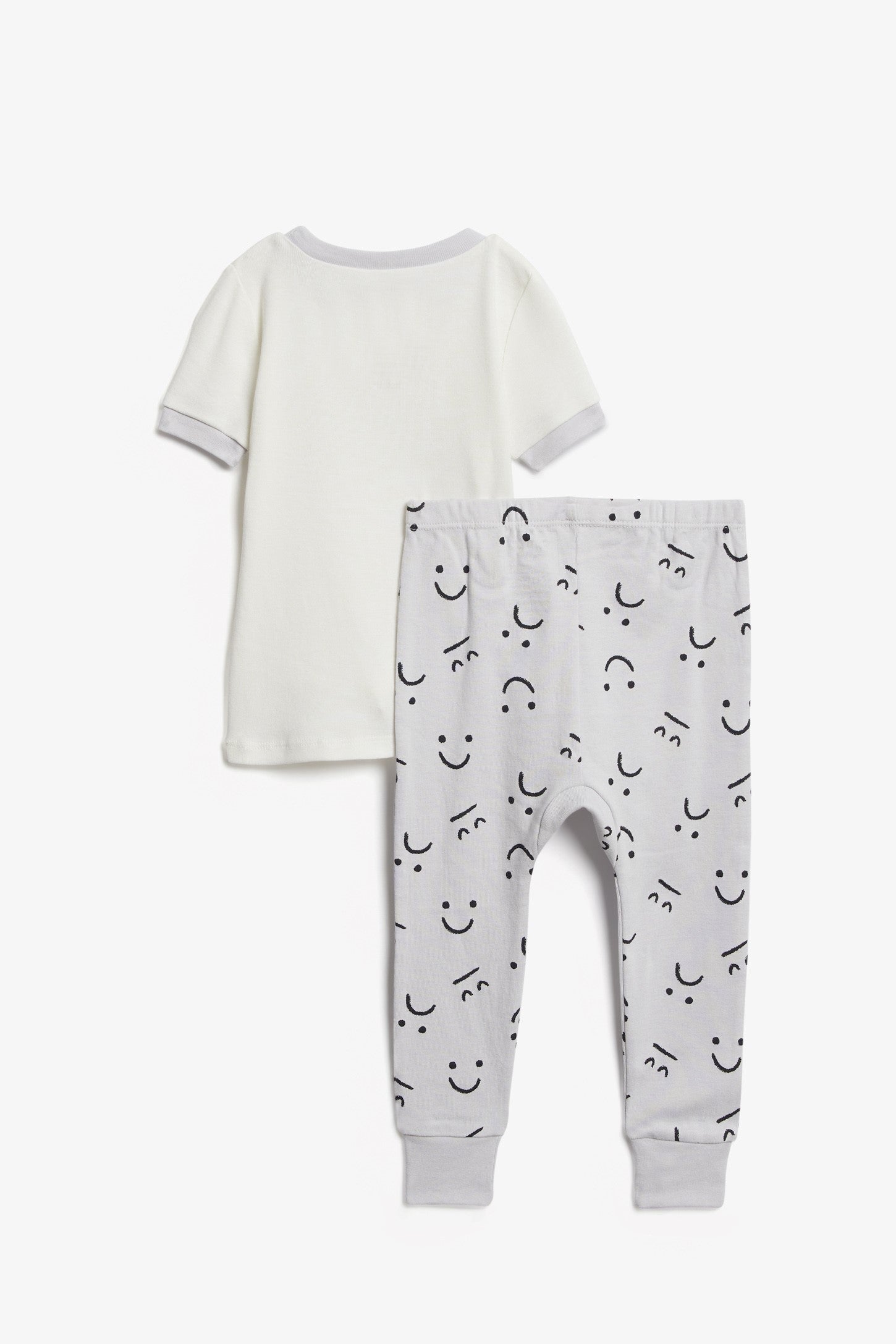 Pyjama 2-pièces en coton bio, 2/30$ - Bébé && BLANC