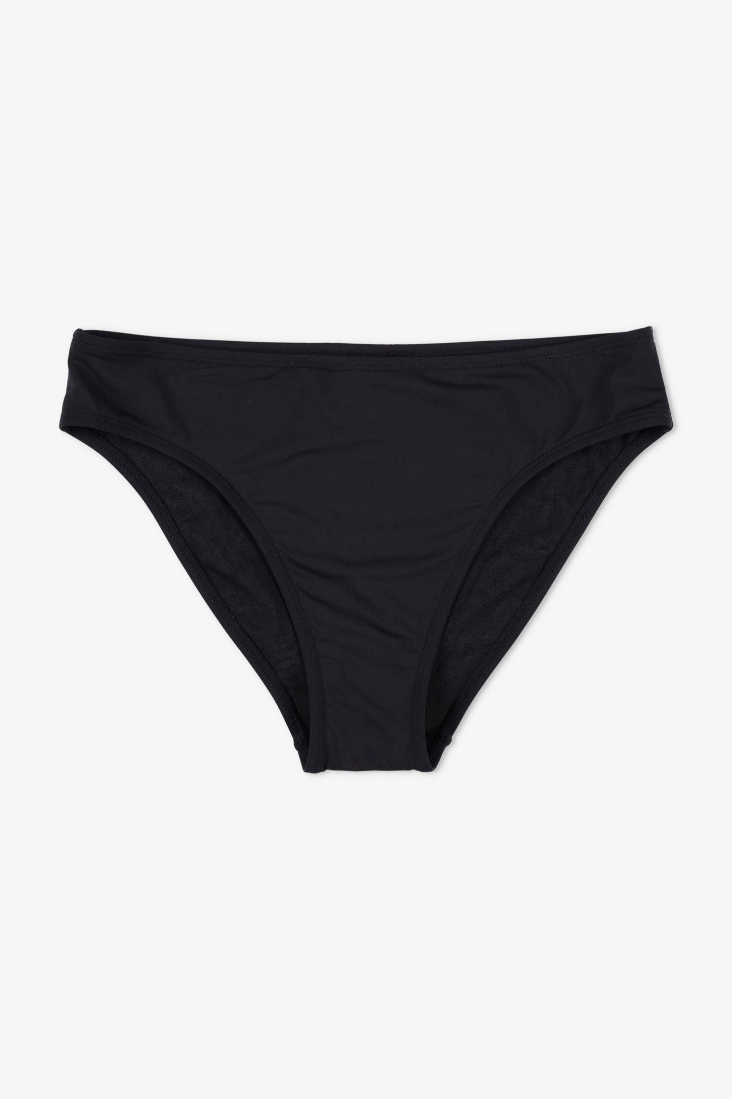 Culotte de maillot taille semi-haute 2/40$ - Femme && NOIR