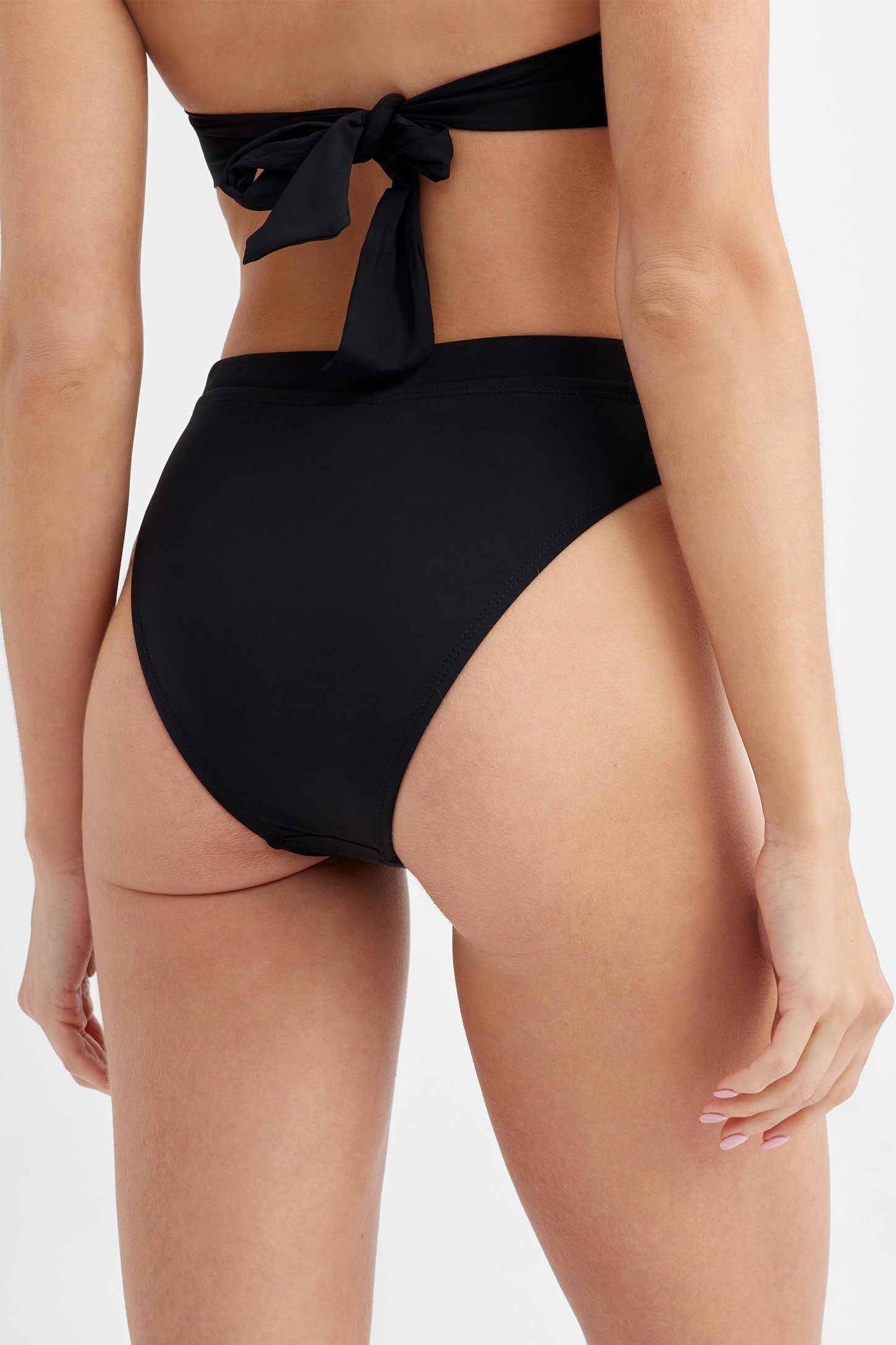 Culotte de maillot taille semi-haute 2/40$ - Femme
 && NOIR