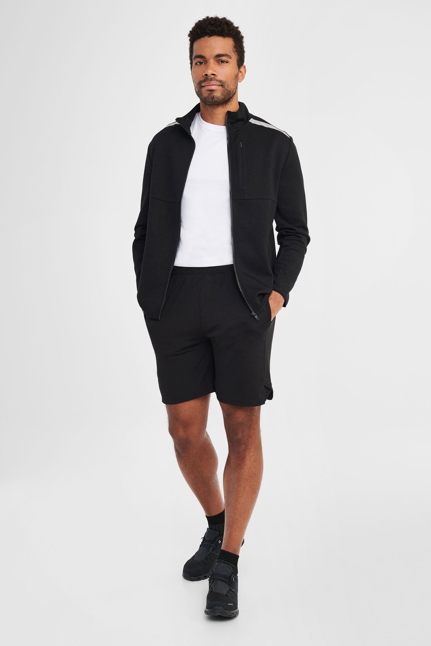 Short sportif - Homme && NOIR