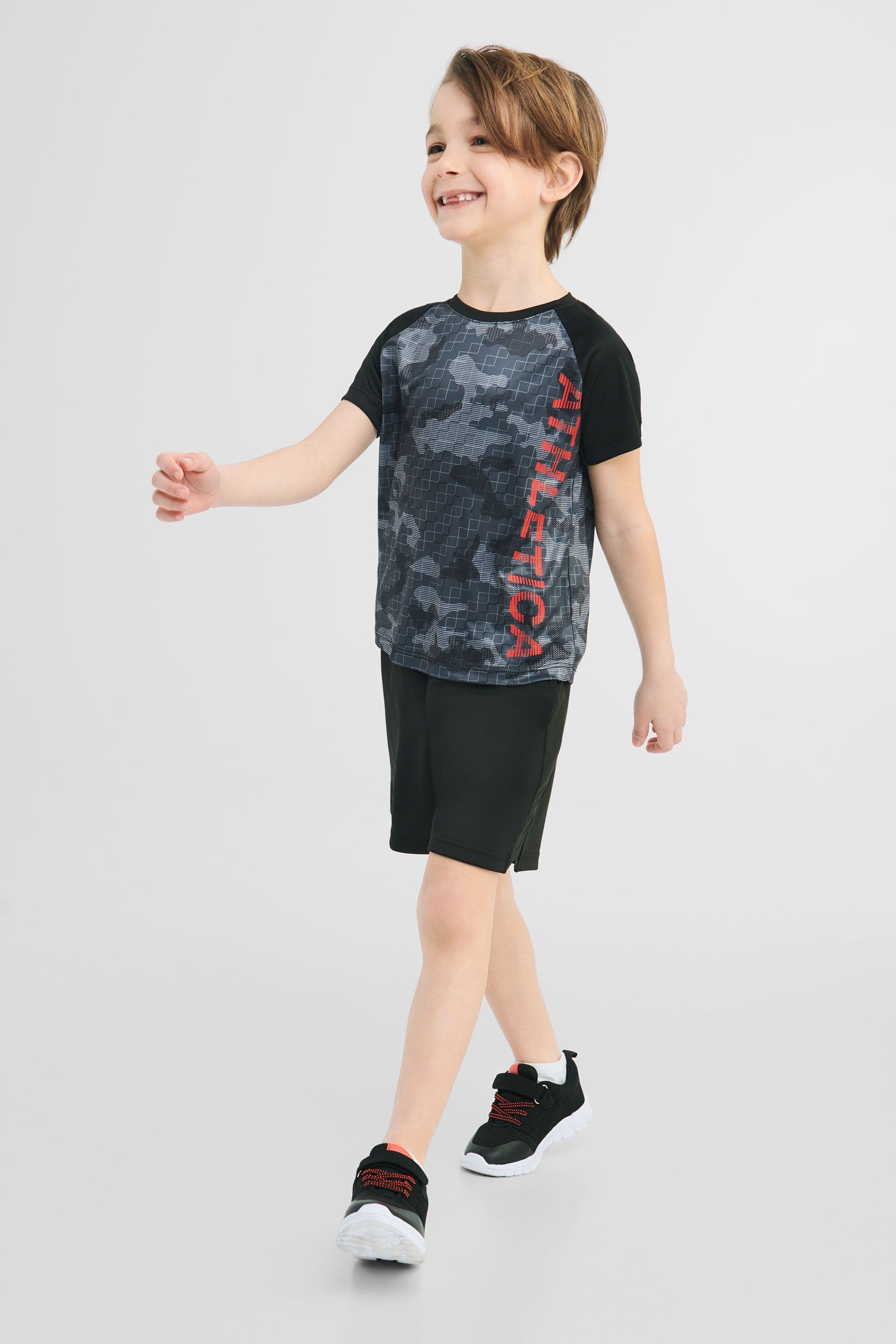 Short sportif - Enfant garçon && NOIR