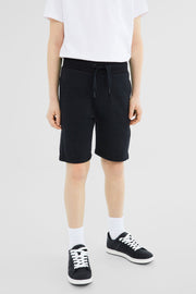 Short en molleton - Ado garçon && NOIR