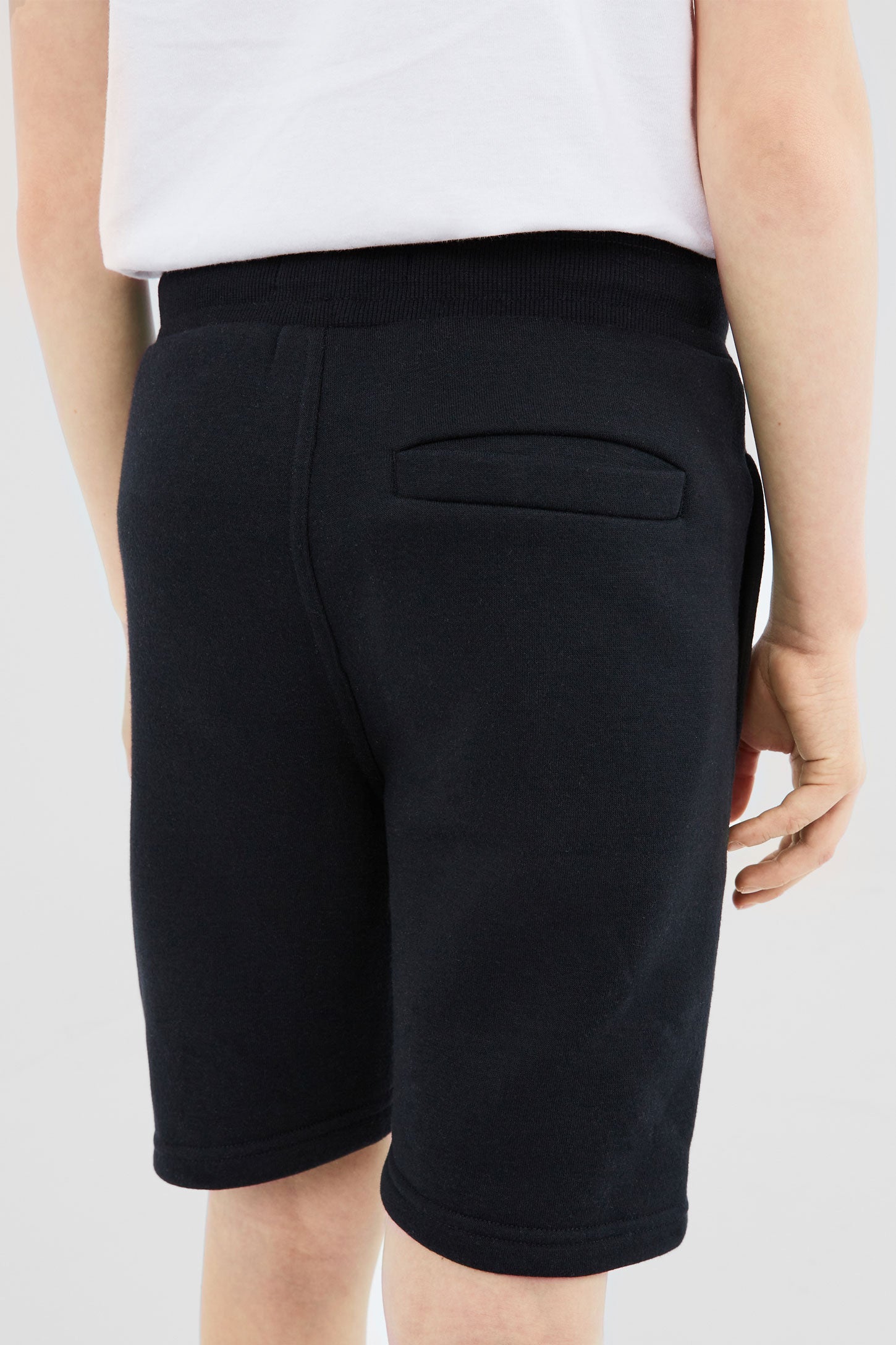 Short en molleton - Ado garçon && NOIR