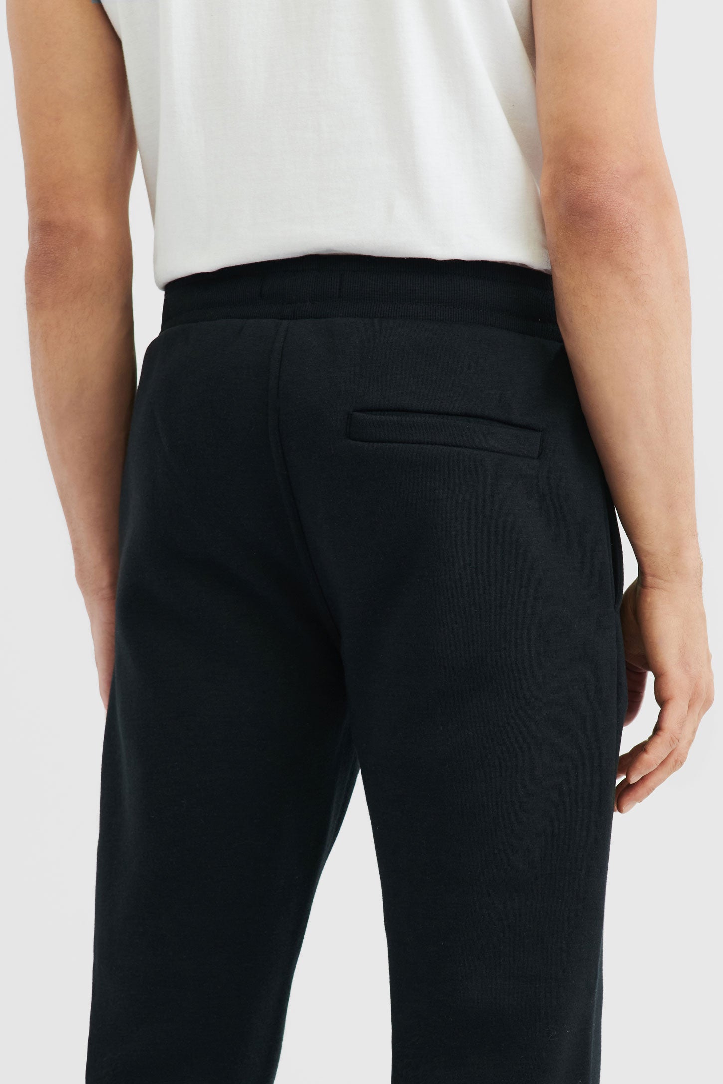Pantalon jogger en molleton - Homme && NOIR