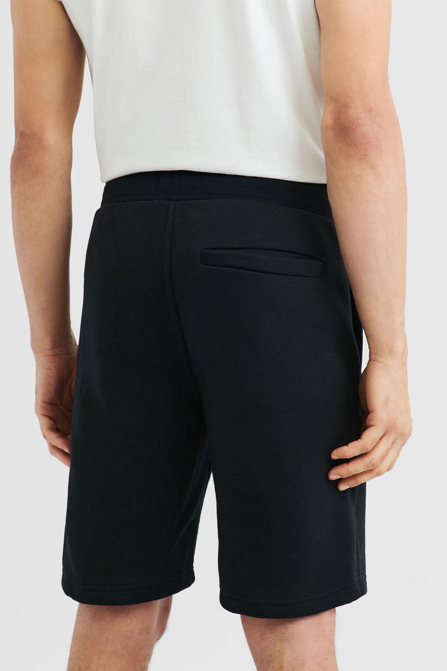 Short en molleton - Homme && NOIR