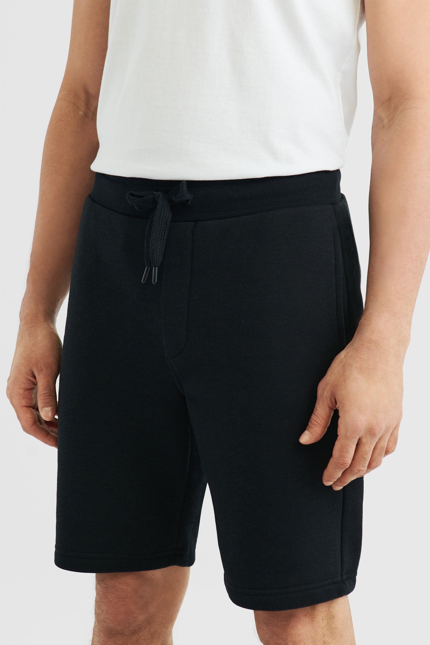 Short en molleton - Homme && NOIR
