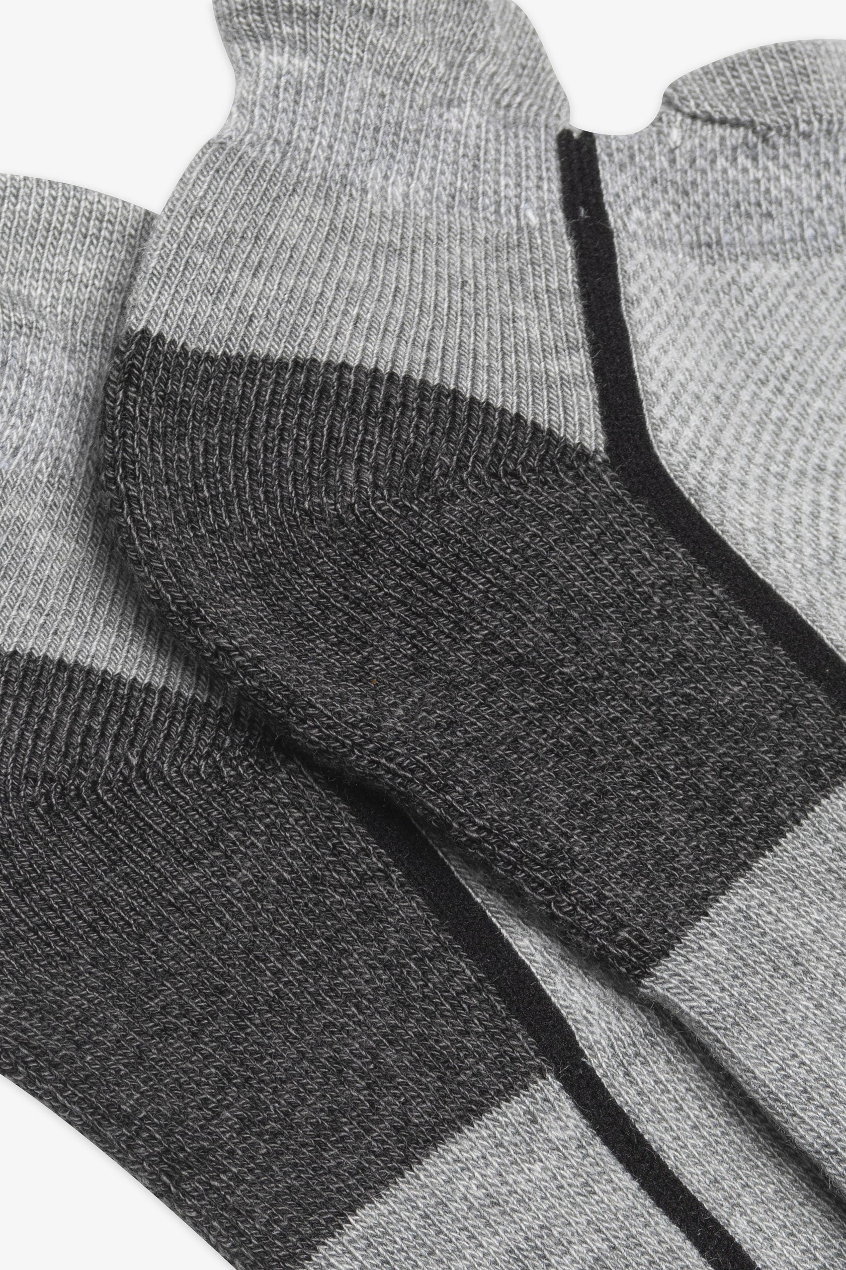 Chaussettes coussinées - Ado garçon && GRIS