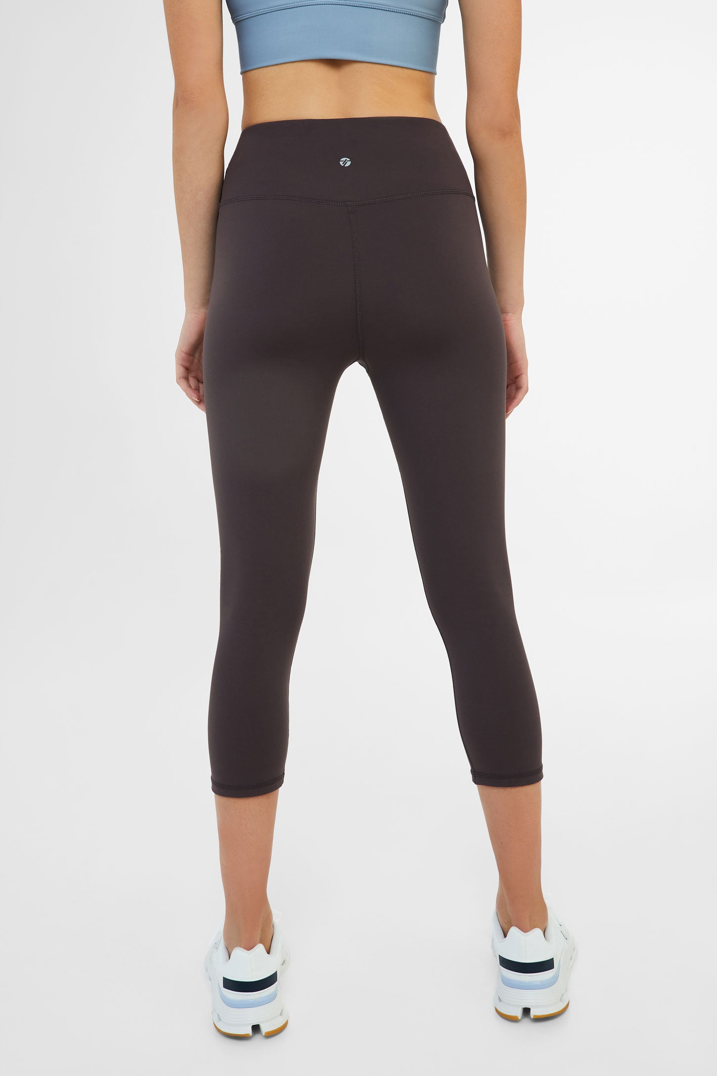 Legging capri athlétique taille haute 21'', Velvety - Femme && RAISIN