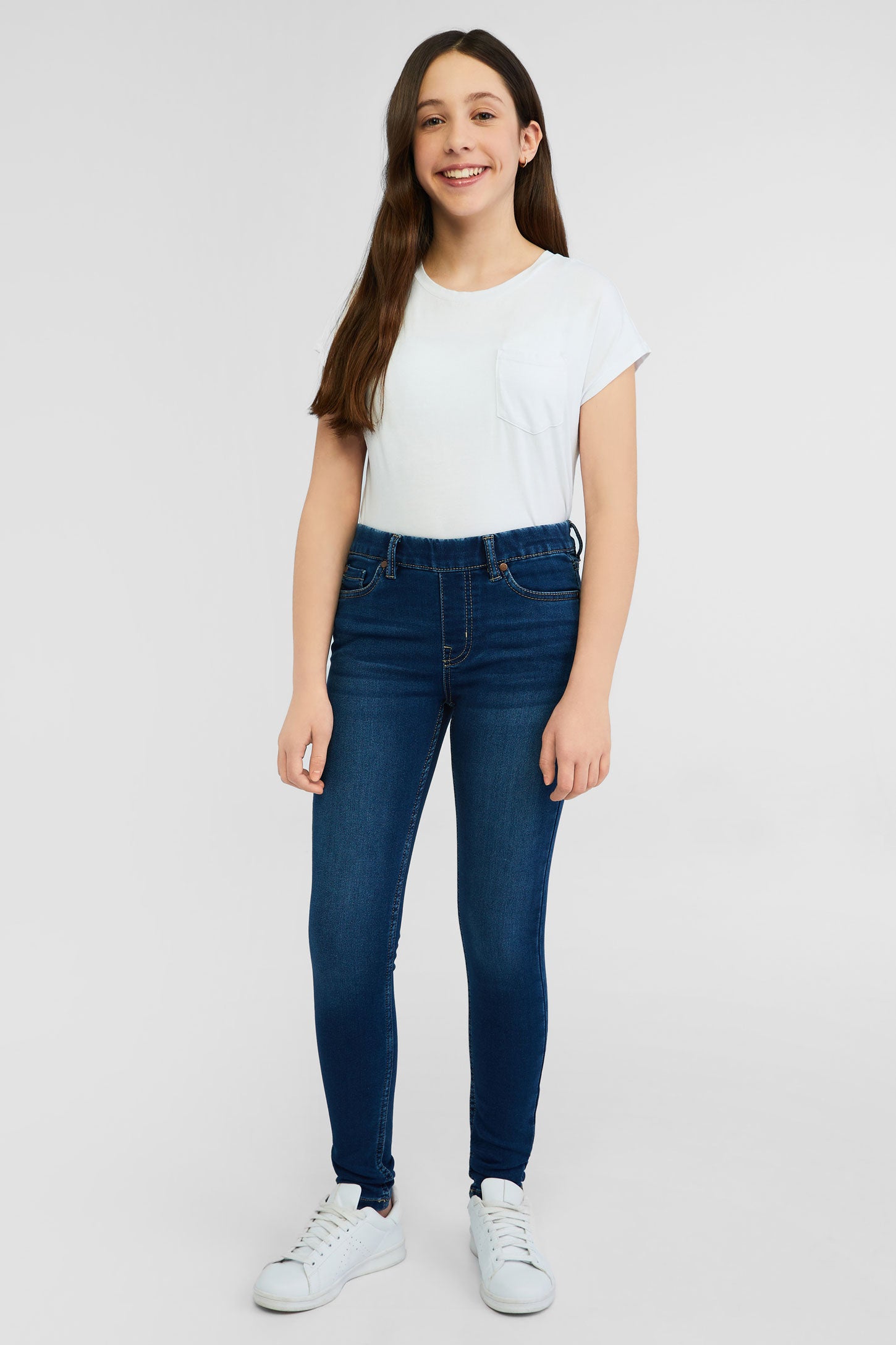 Jeans extensible - Ado fille && DENIM MOYEN