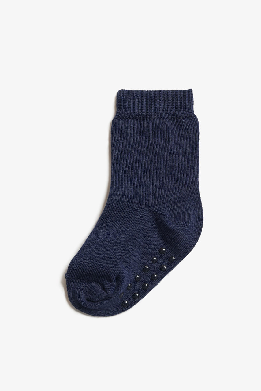 Chaussettes bébé Sesamstraat avec antidérapant, bleu/gris, taille