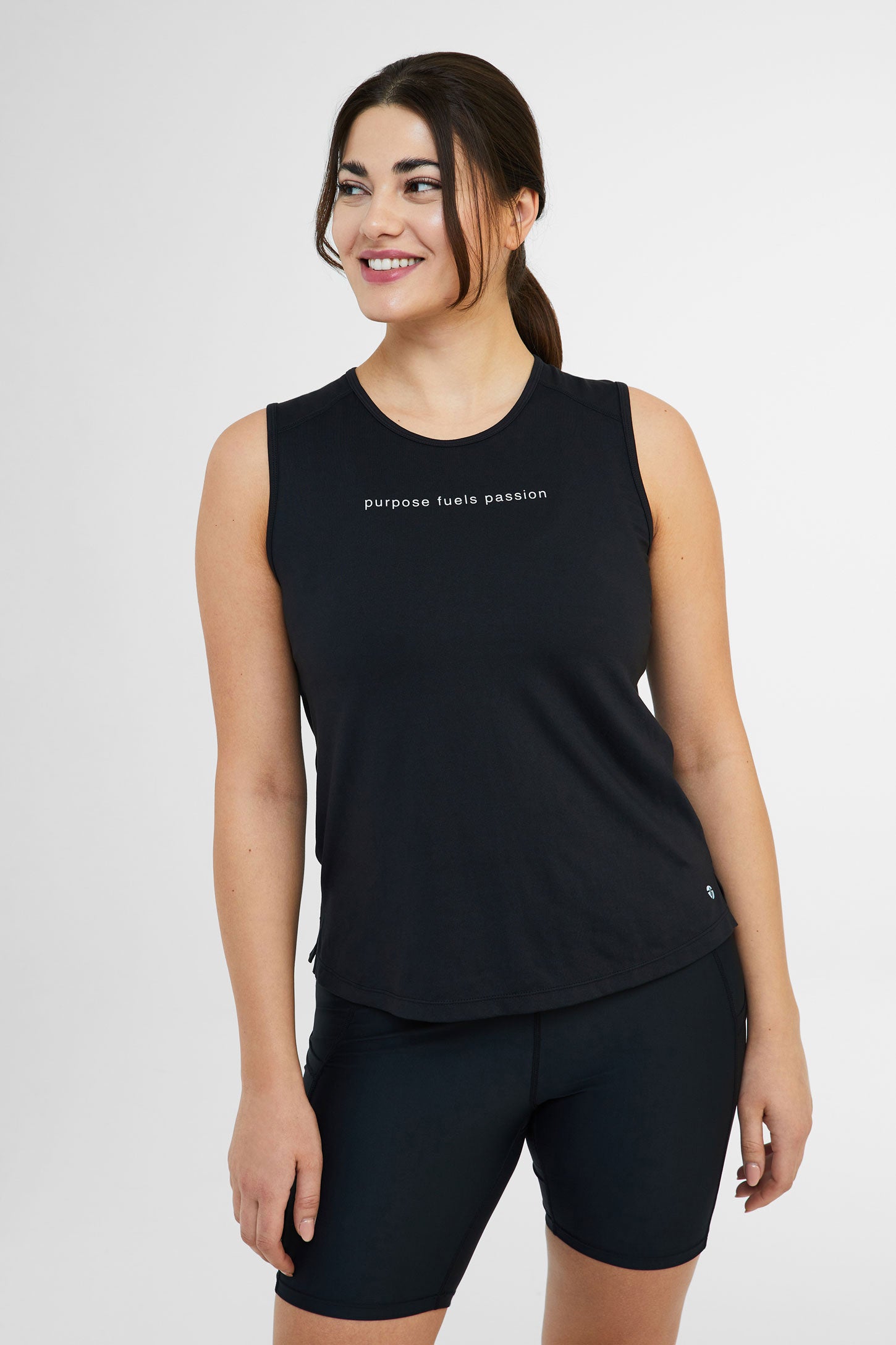 Camisole athlétique - Femme && NOIR