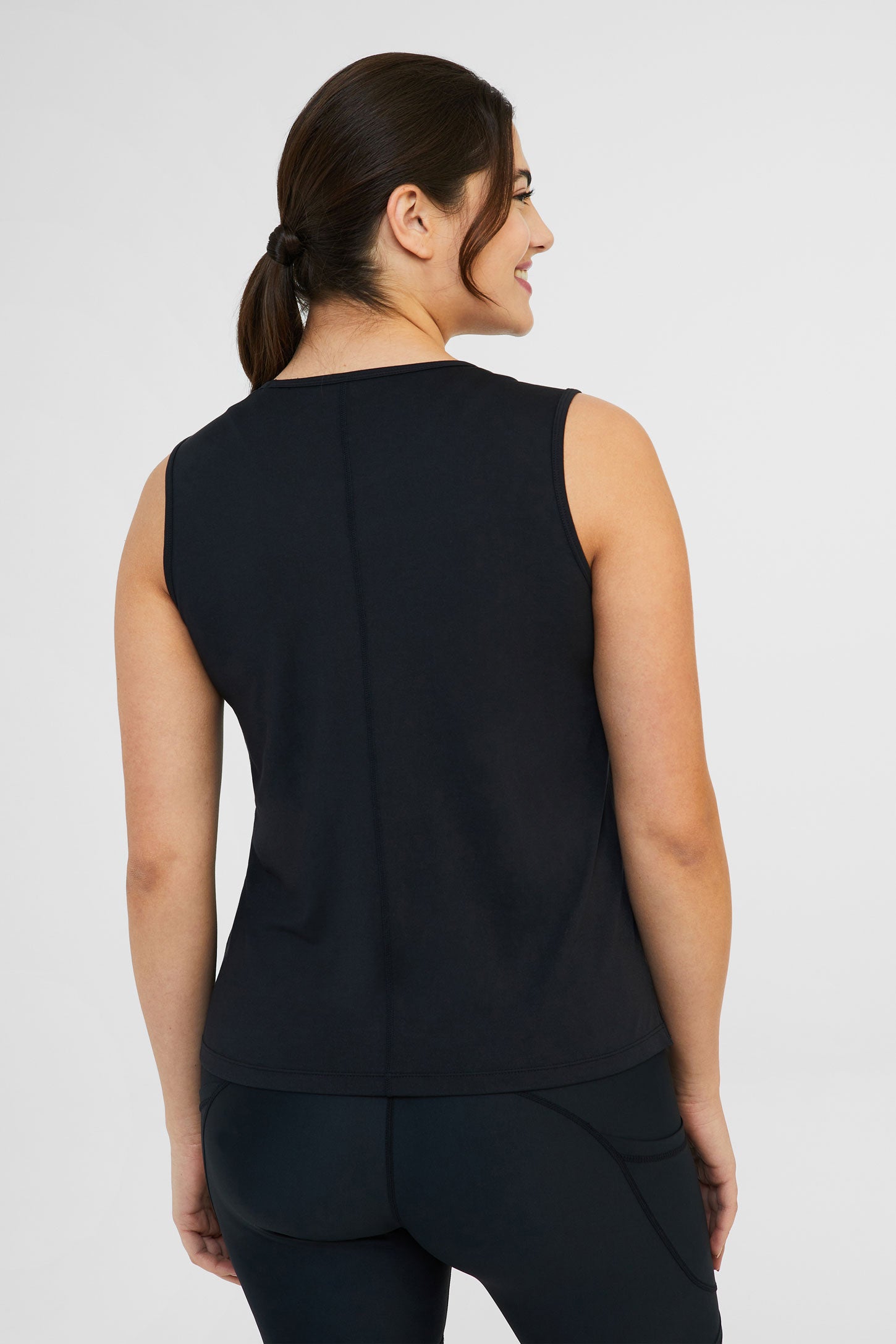 Camisole athlétique - Femme && NOIR