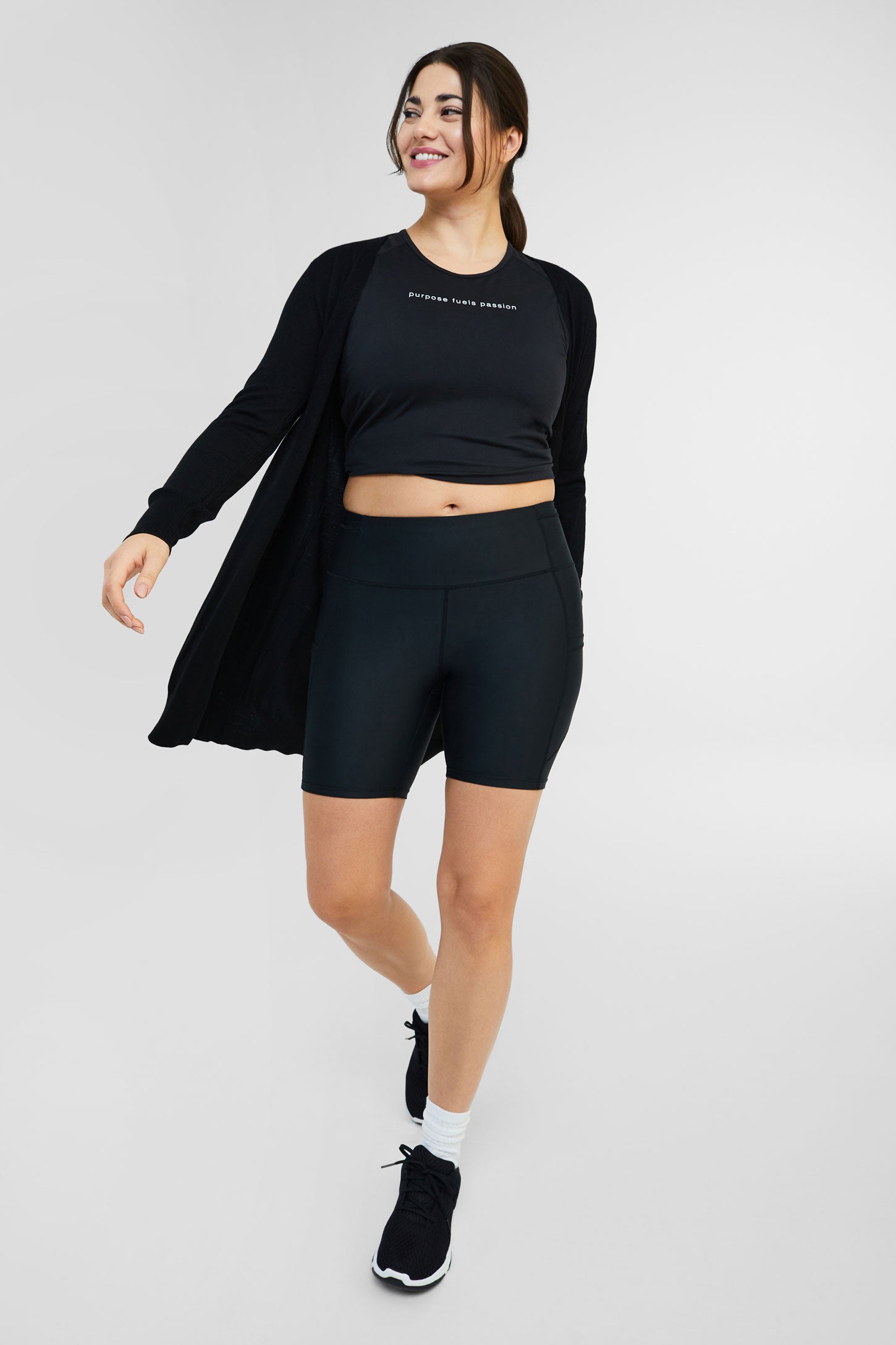 Camisole athlétique - Femme && NOIR