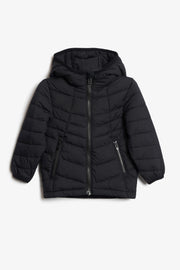 Manteau matelassé compressible - Bébé garçon && NOIR
