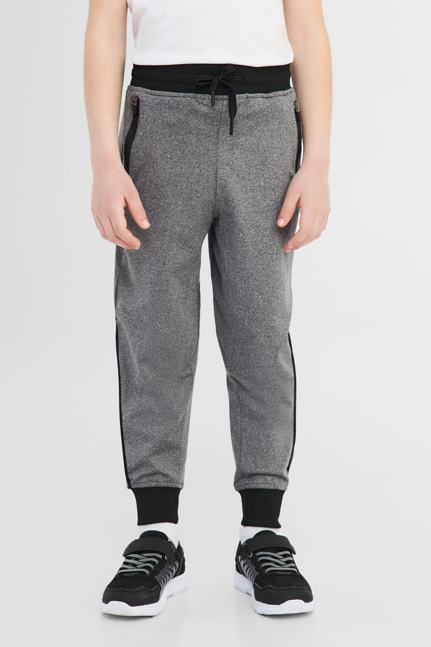 Pantalon jogger - Enfant garçon && CHARBON MIXTE