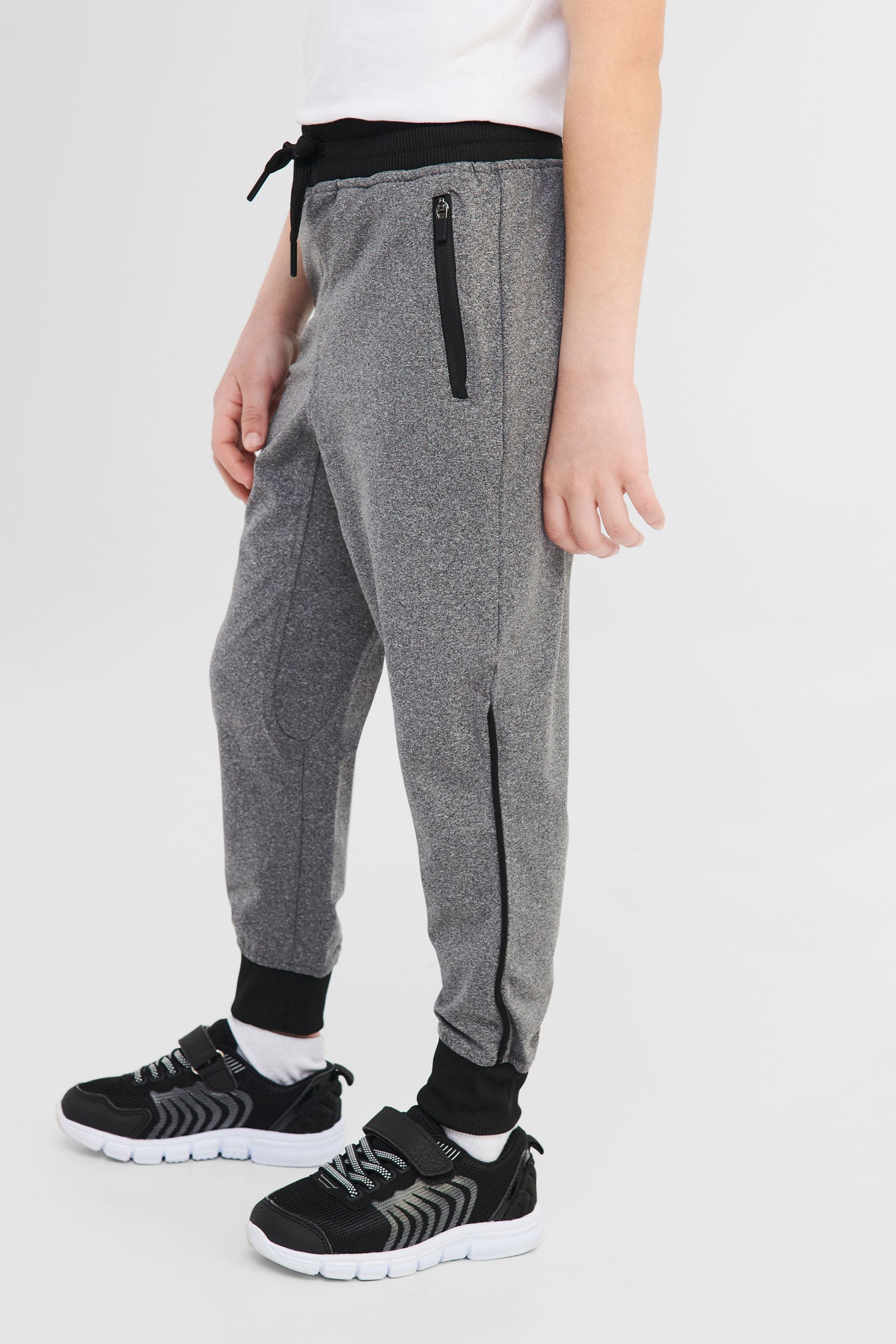 Pantalon jogger - Enfant garçon && CHARBON MIXTE