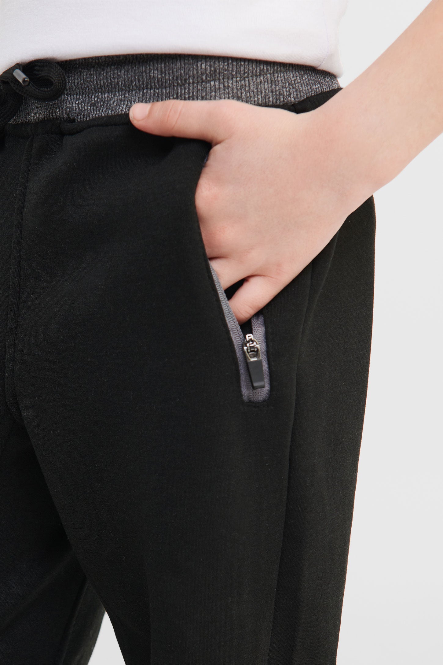 Pantalon jogger - Enfant garçon && NOIR