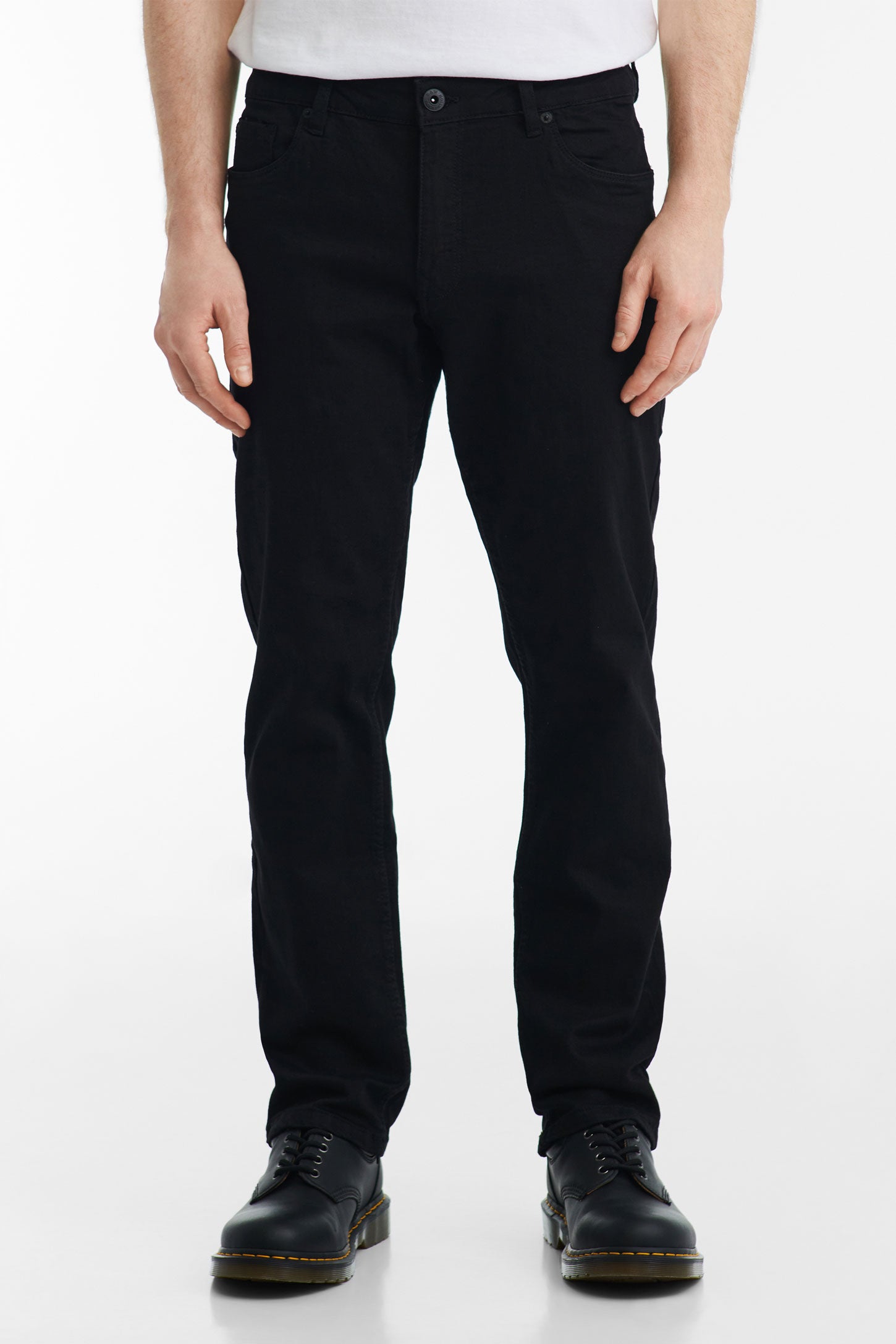 Jeans en coton bio - Homme && NOIR