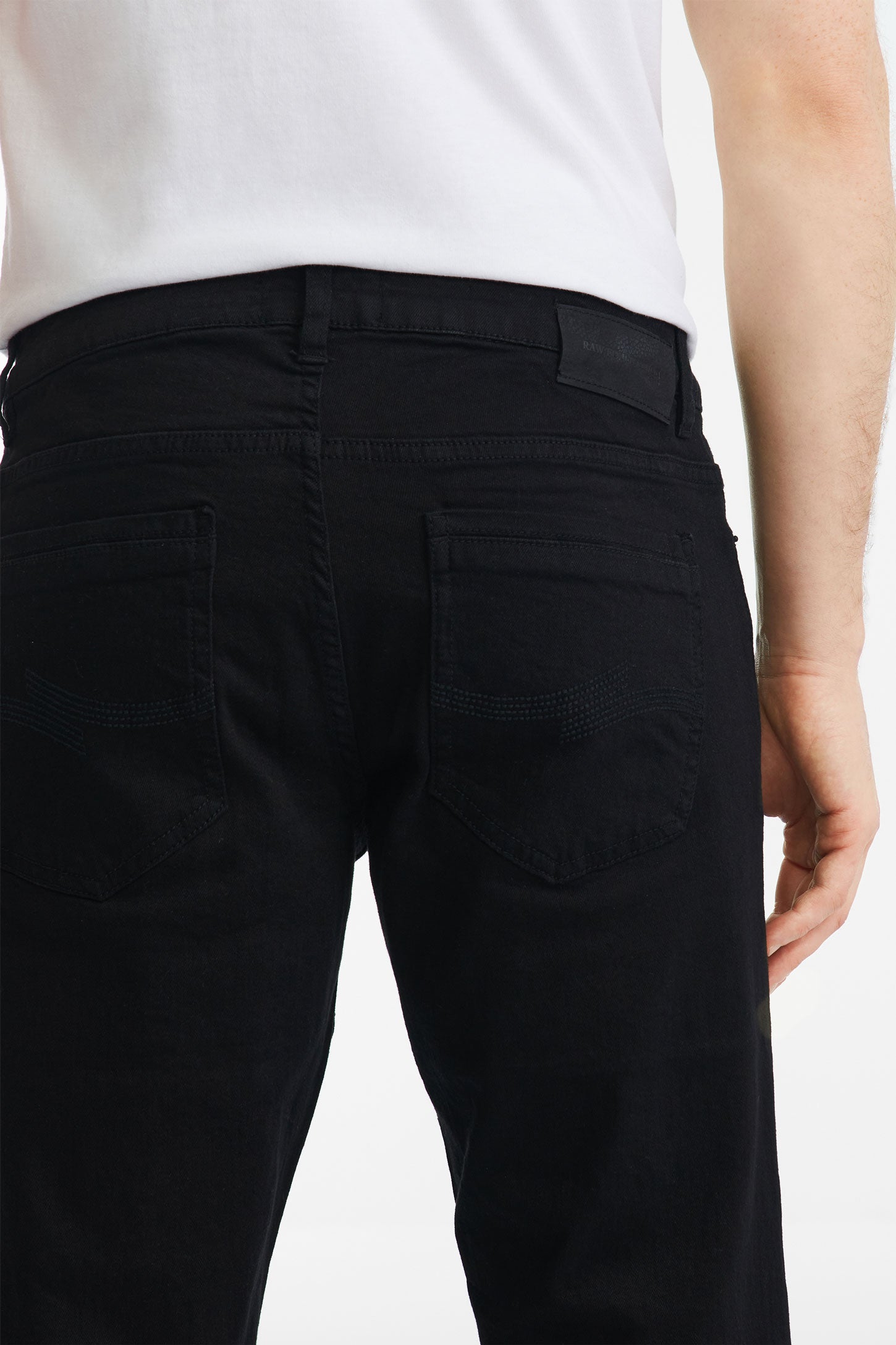 Jeans en coton bio - Homme && NOIR