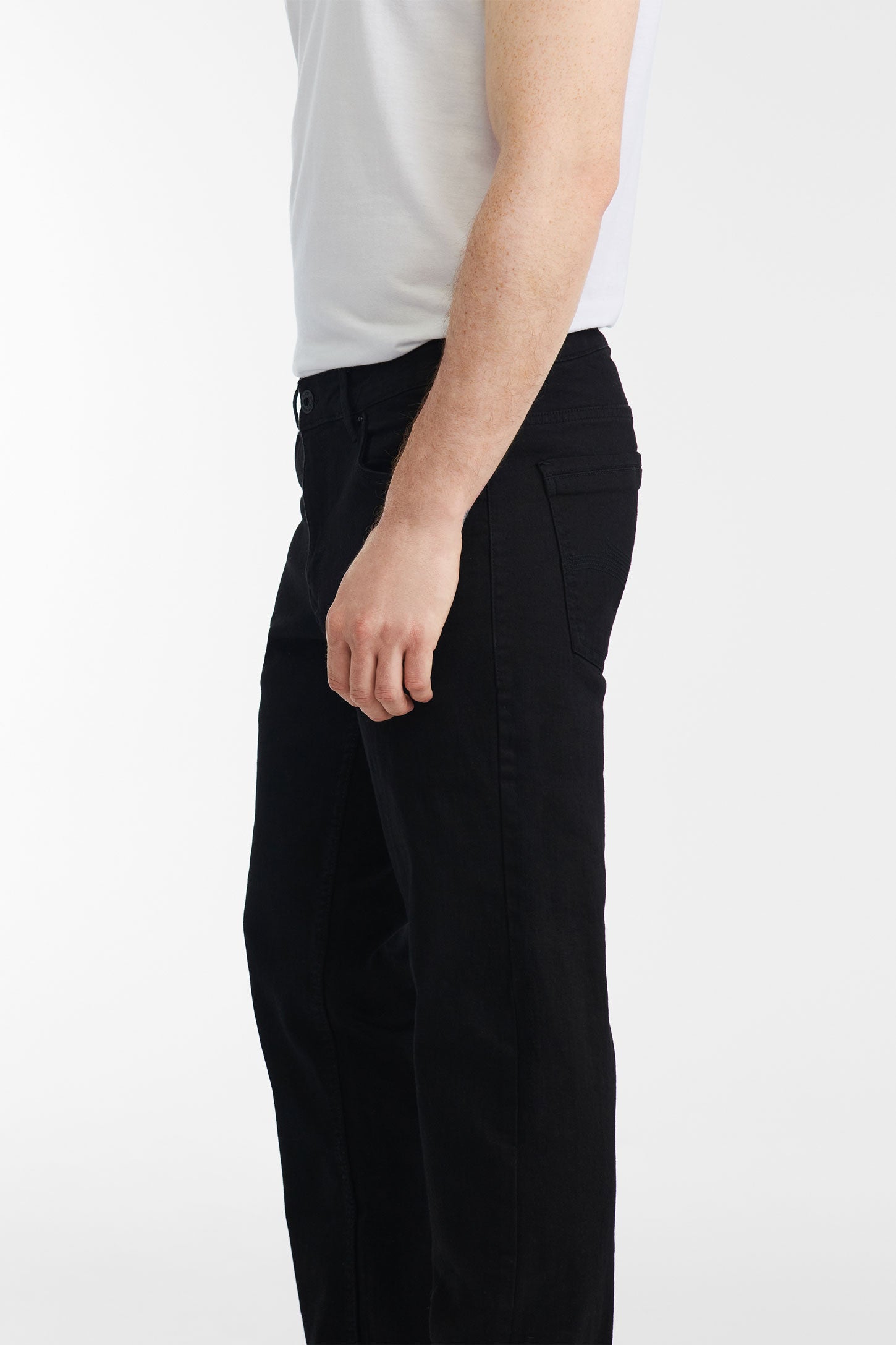 Jeans en coton bio - Homme && NOIR