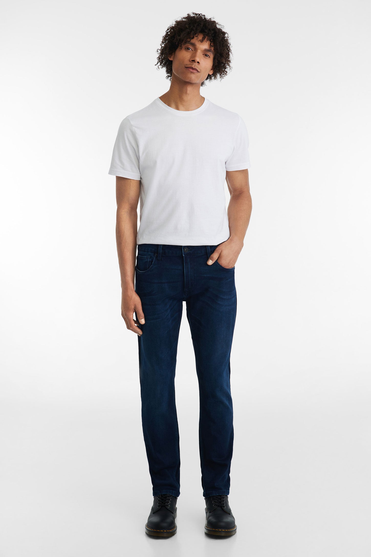 Jeans en coton bio - Homme && INDIGO