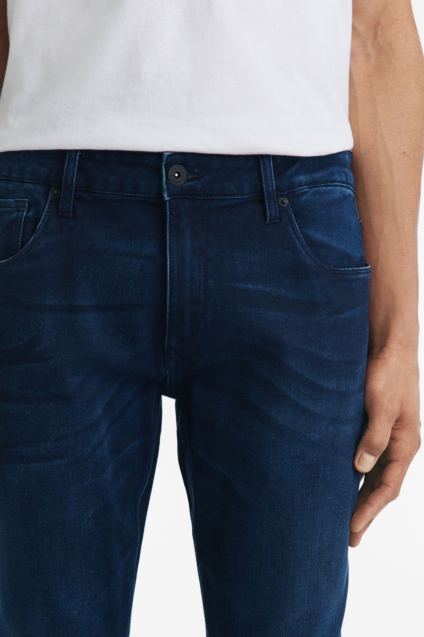 Pepe Jeans CASH - Jean droit - dark blue denim/denim bleu foncé Pepe Jeans CASH - Jean droit - dark blue denim/denim bleu foncé
