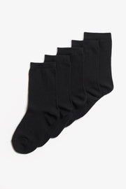 Lot de 5 paires de bas - Enfant garçon && NOIR
