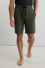 Short détente BM, modal - Homme && VERT MIXTE