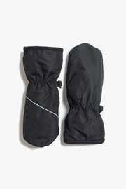 Mitaines mi-saison doublées sherpa - Enfant && NOIR