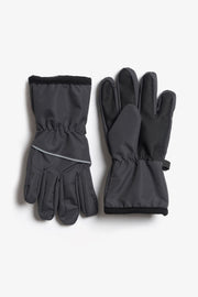 Gants mi-saison résistants à l'eau - Enfant garçon && GRIS FONCE