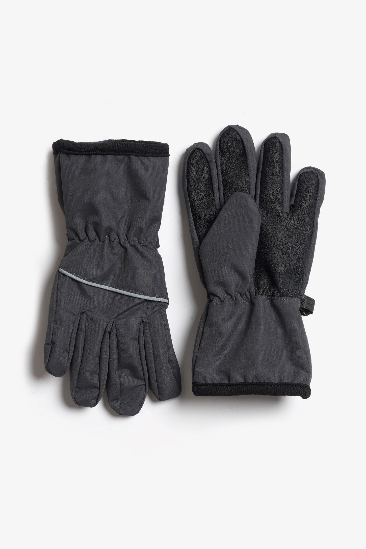 Gants mi-saison résistants à l'eau - Enfant garçon && GRIS FONCE