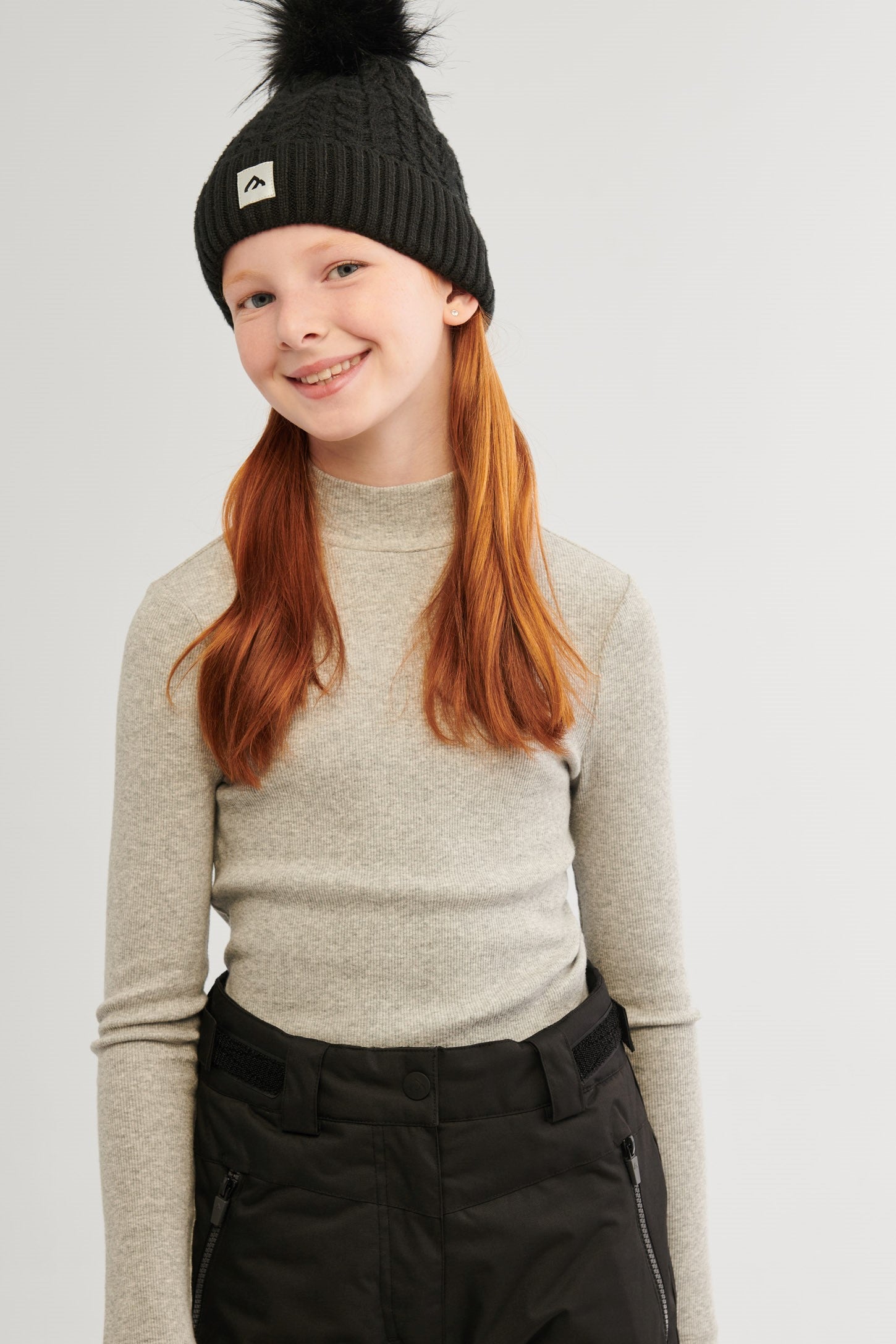 Pantalon de neige isolé - Ado fille && NOIR
