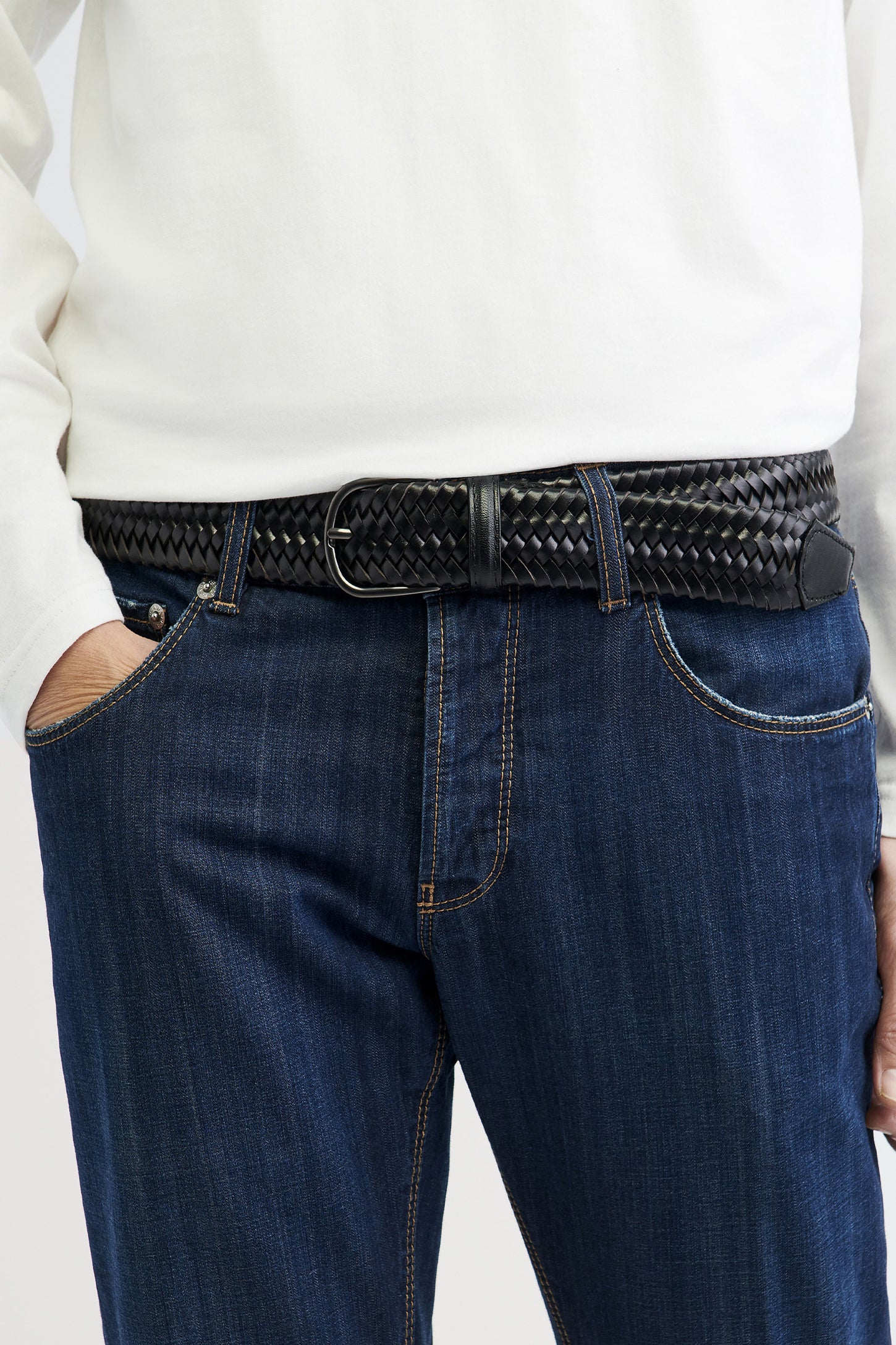 Braided belt clearance men