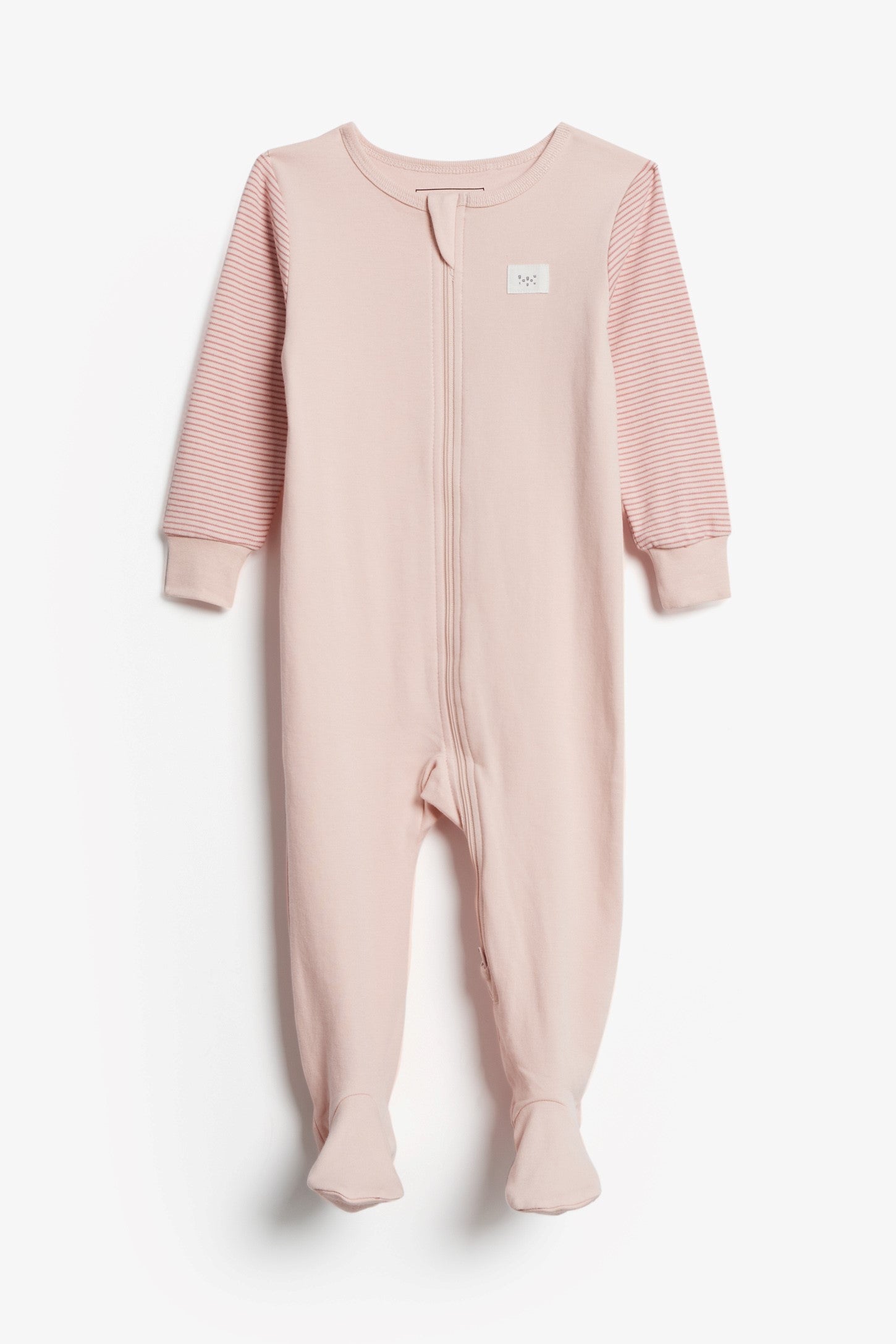 Pyjama bébé en maille ajourée de coton biologique - 1 mois