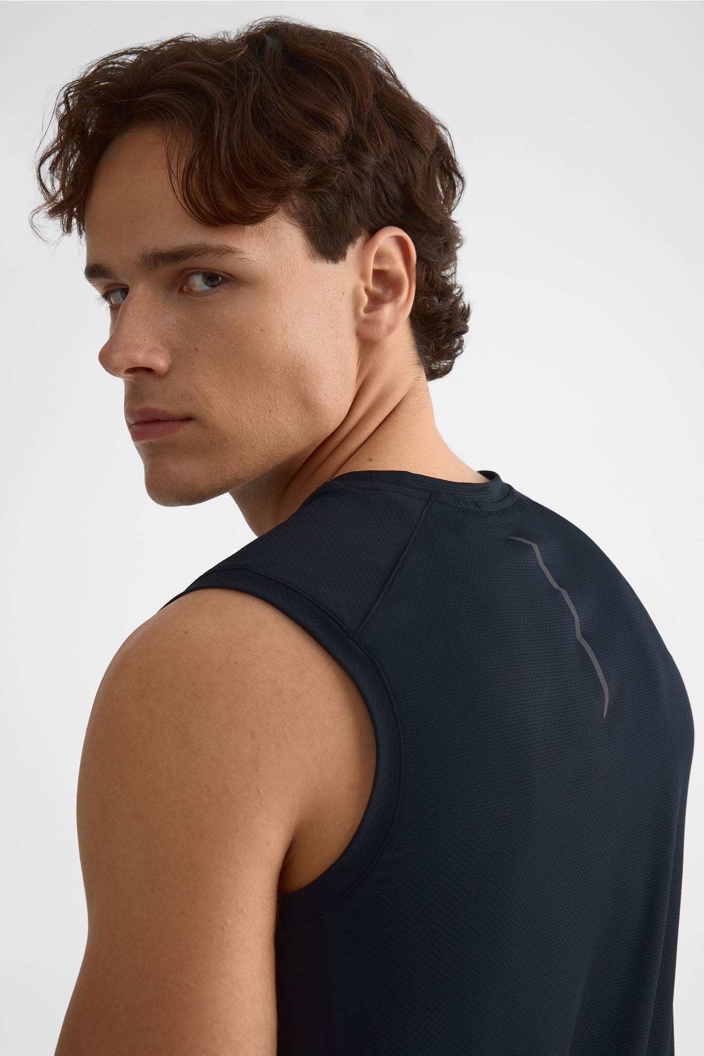 Camisole athlétique - Homme && NOIR