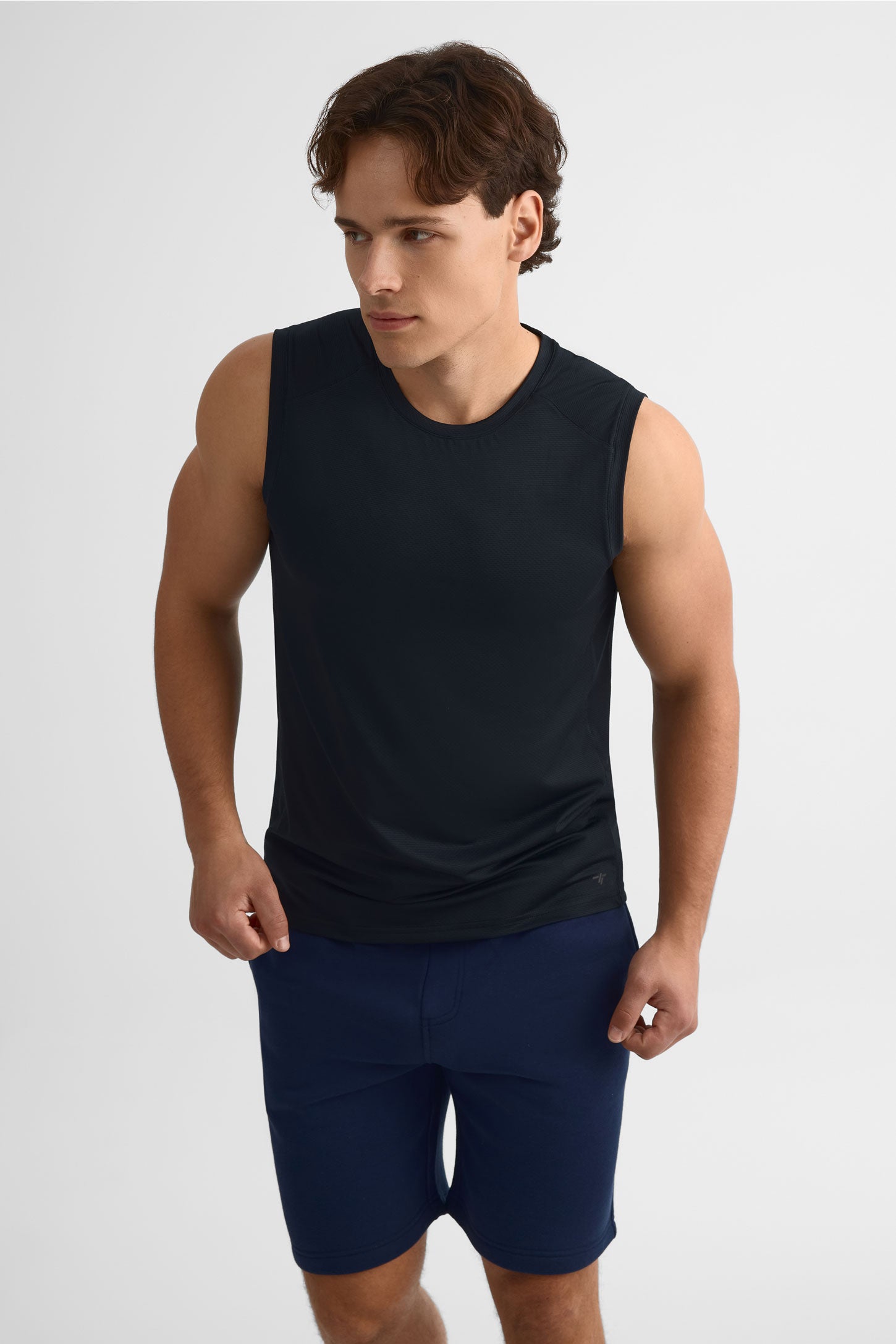Camisole athlétique - Homme && NOIR