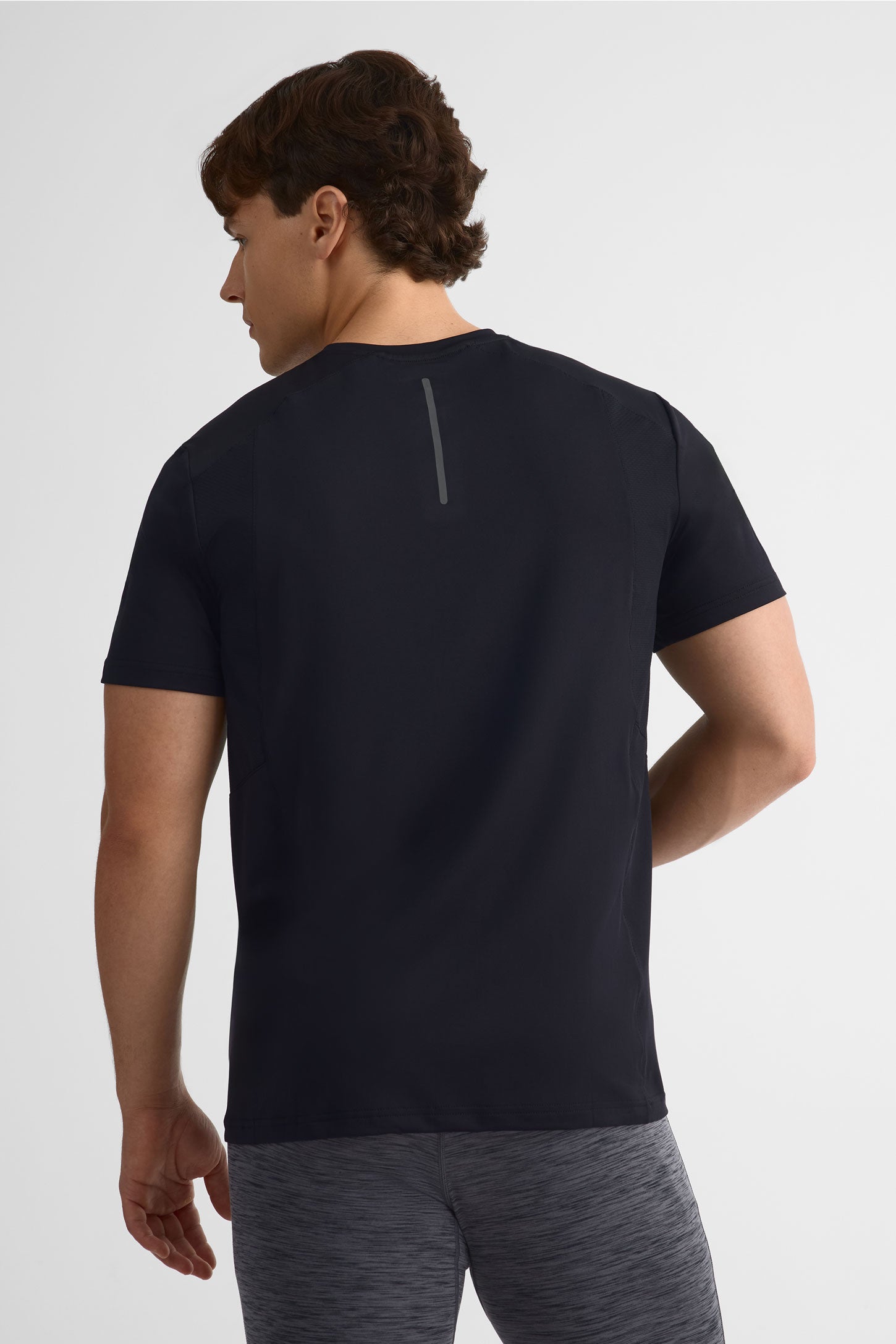 T-shirt athlétique - Homme && NOIR
