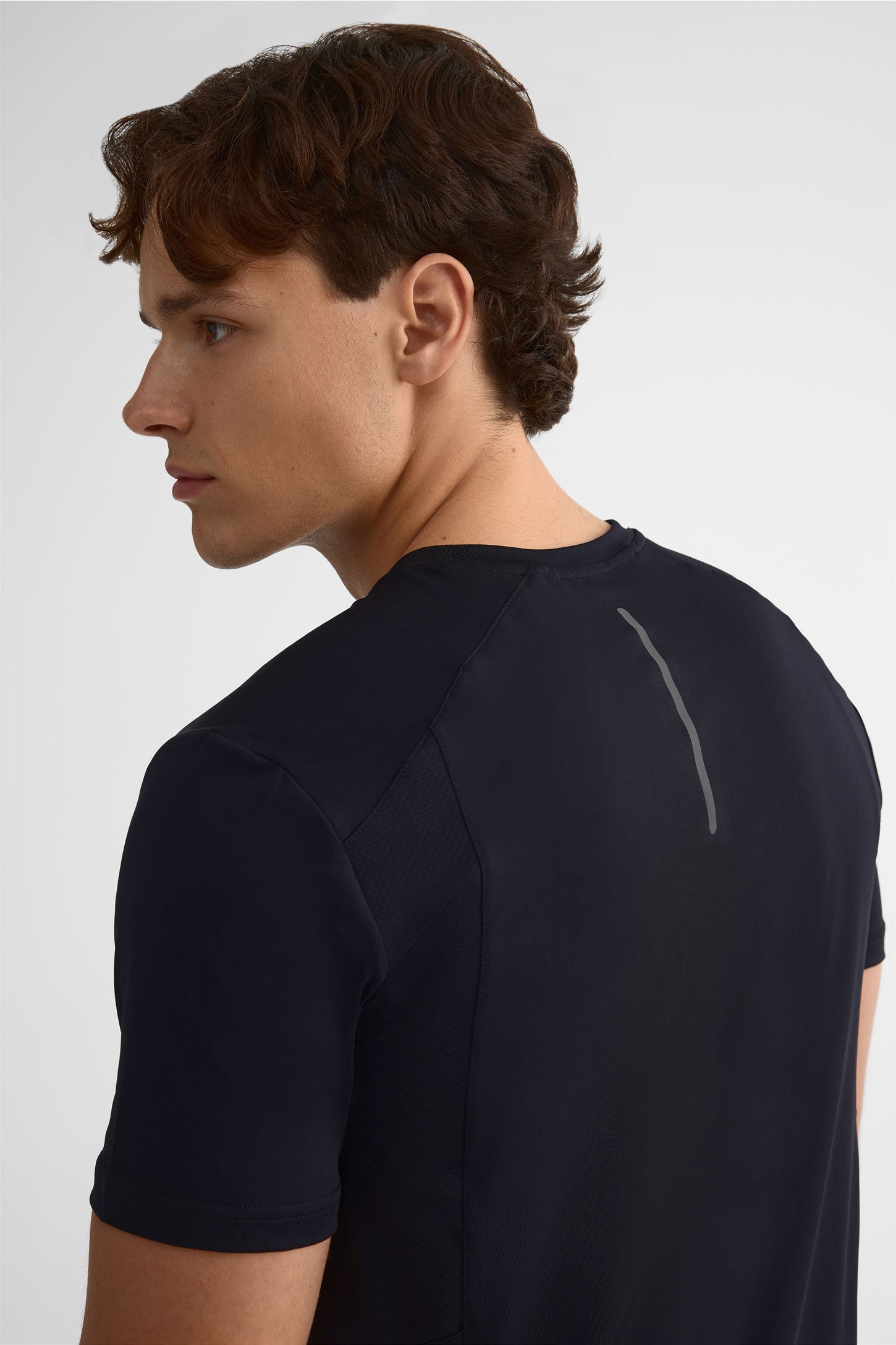 T-shirt athlétique - Homme && NOIR
