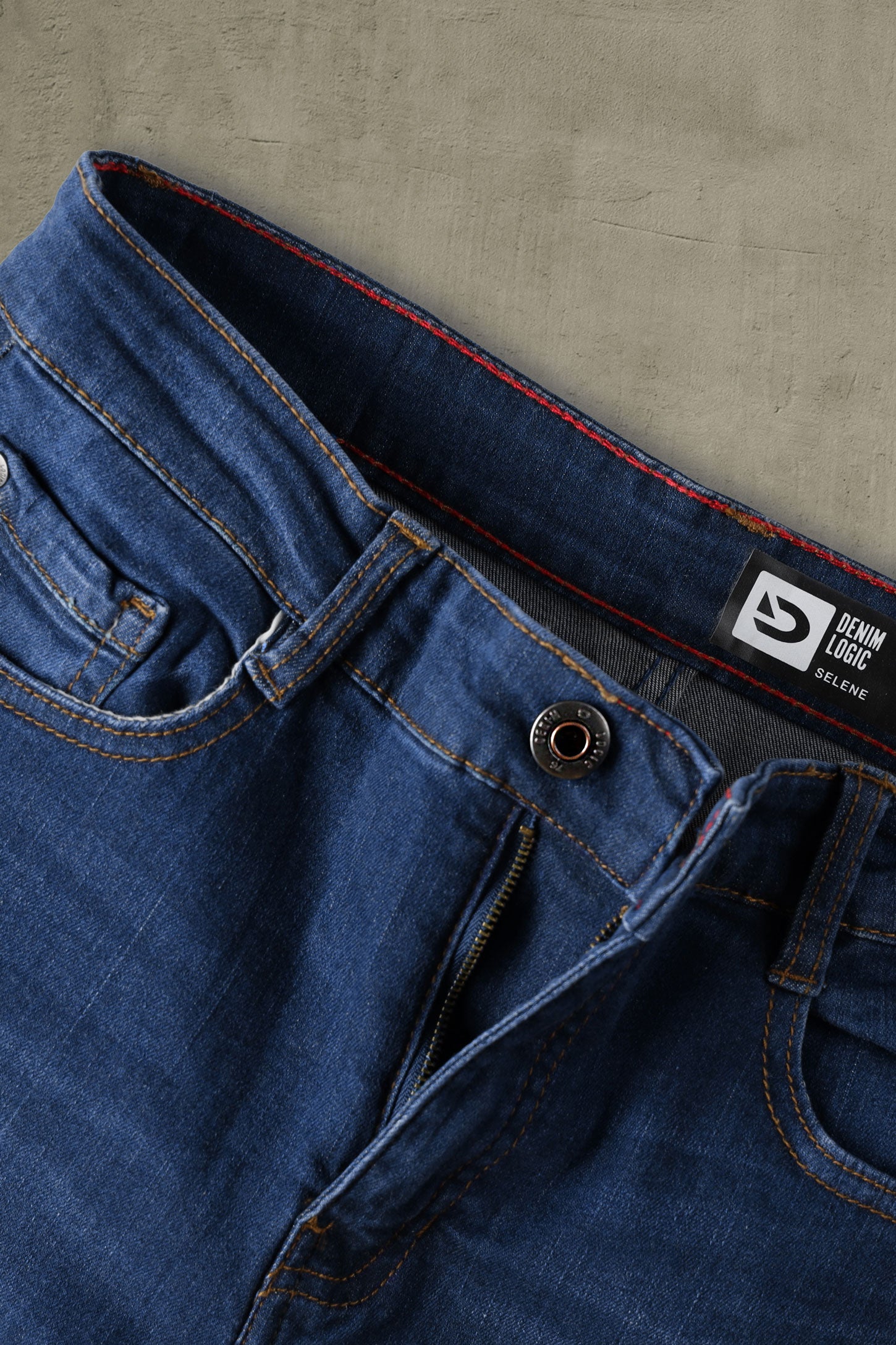 Jeans jambe droite - Femme && DENIM FONCE