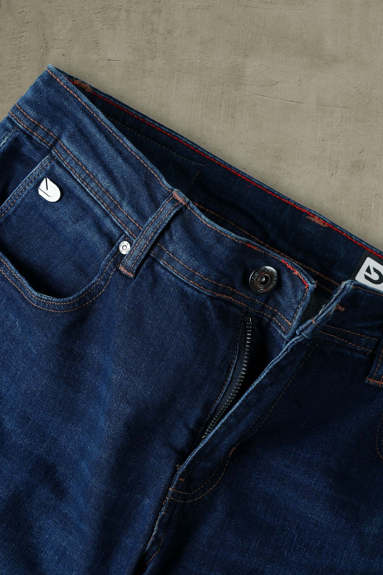 Jeans jambe étroite 30'' - Homme && BLEU FONCÉ