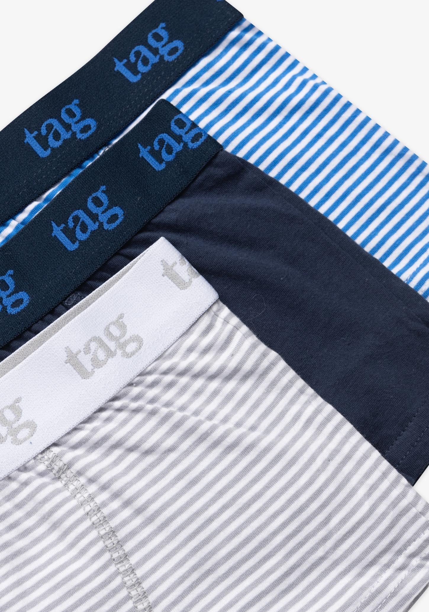 Lot de 5 caleçons en coton, 2/30$ - Enfant garçon && GRIS
