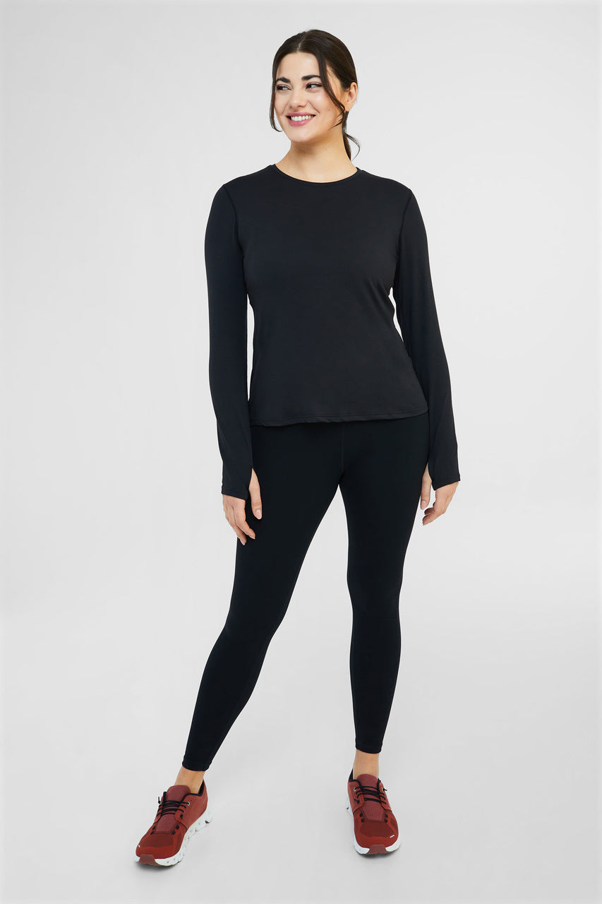 Athletic long-sleeved sweater - Women