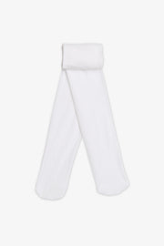 Bas collant en coton - Bébé fille && BLANC