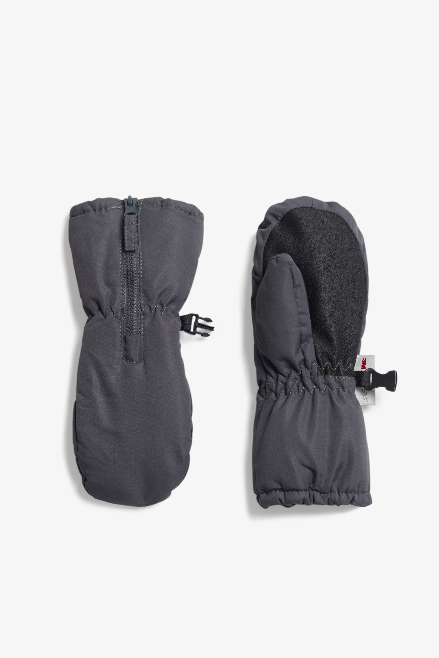 Mitaines d'hiver doublées - Bébé garçon && GRIS FONCE
