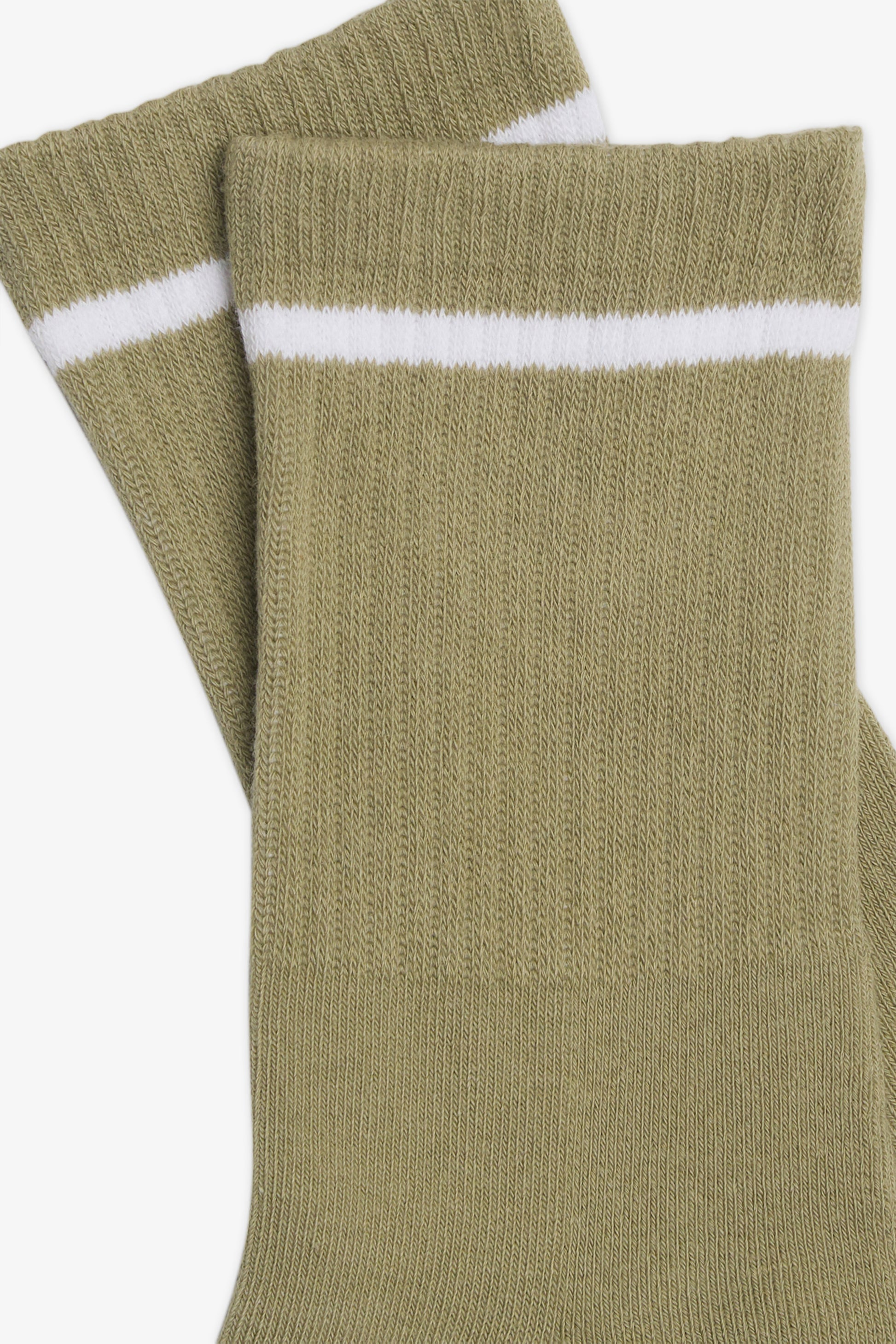 Chaussettes en coton - Femme && VERT