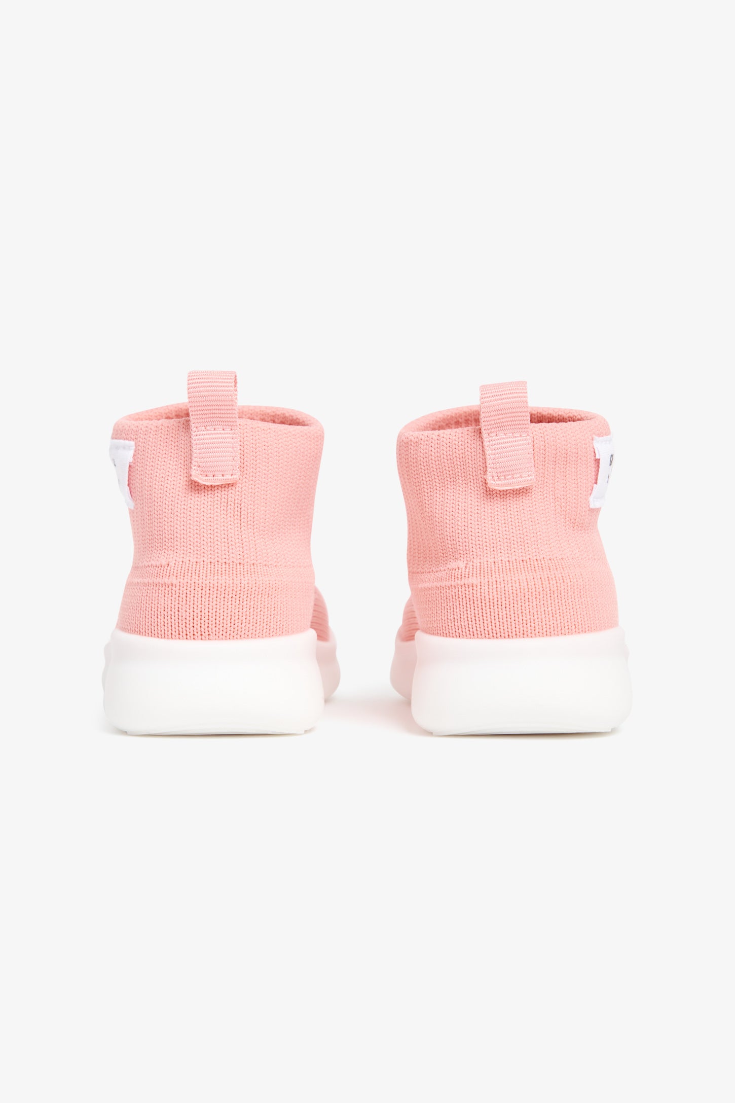 Chaussures-chaussettes tricot avec semelles moulées - Bébé && ROSE