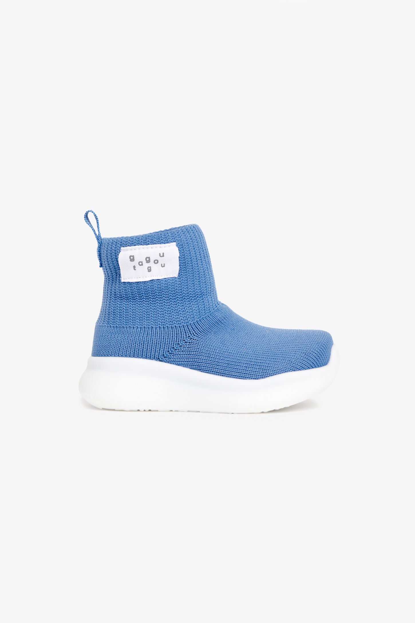 Chaussures-chaussettes tricot avec semelles moulées - Bébé && BLEU