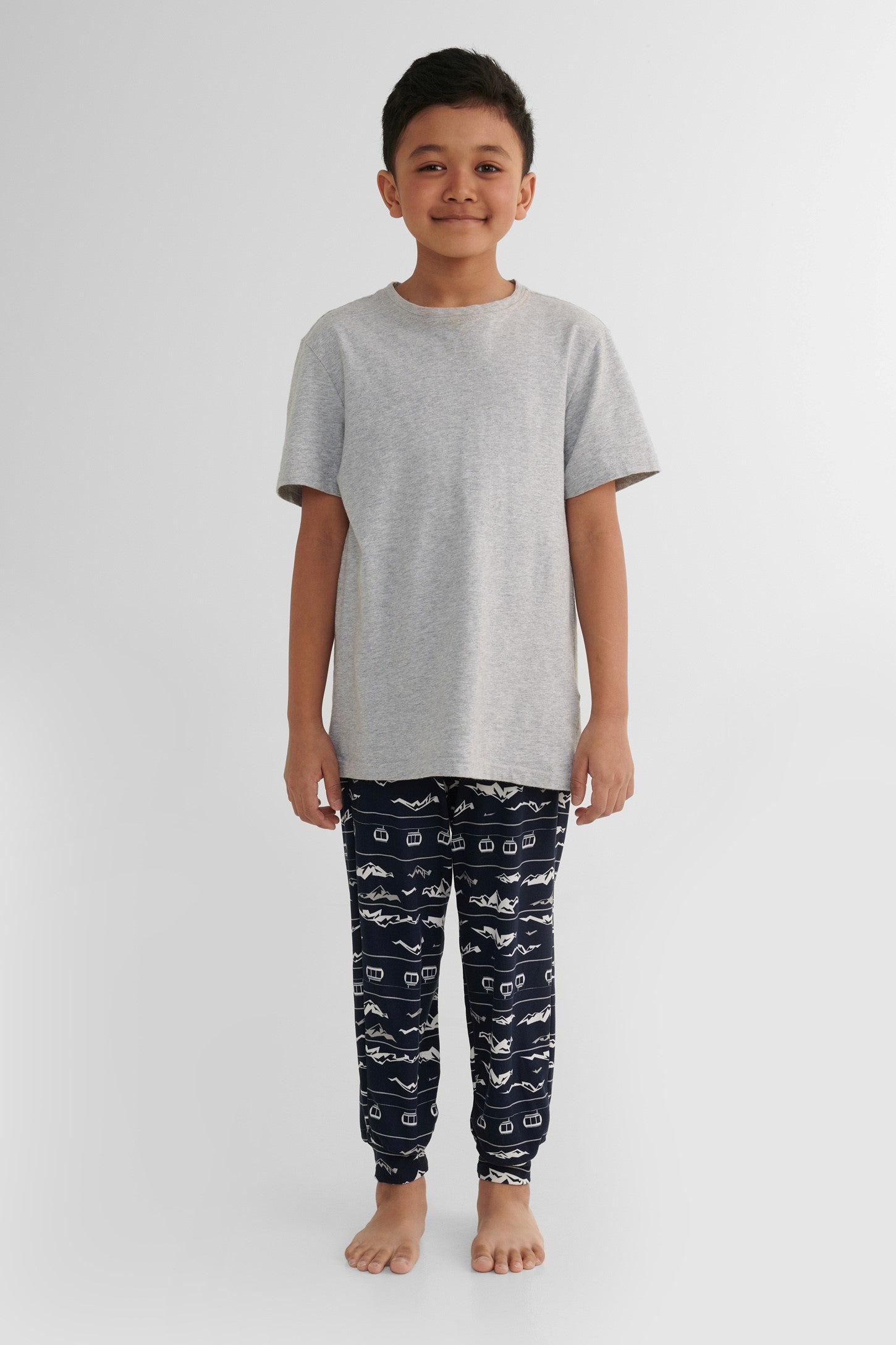 Pantalon pyjama - Ado garçon && BLANC